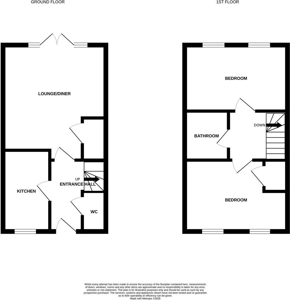 Willow Way, Horsford floorplan