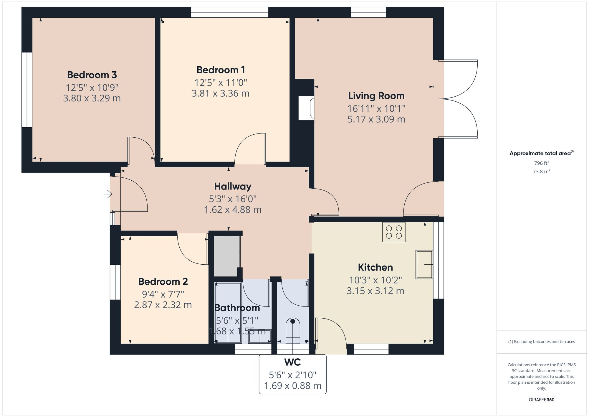 Cosheston, Pembroke Dock, SA72 floorplan