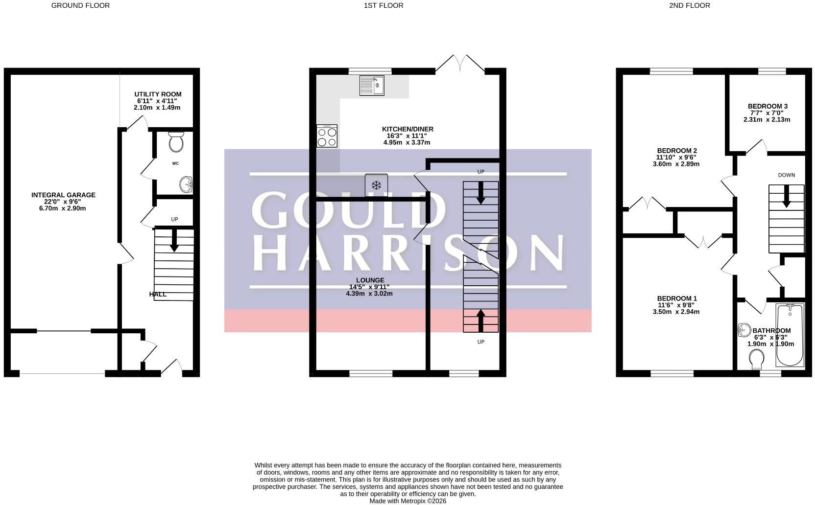 Normandy Way, Ashford TN23 5LN floorplan
