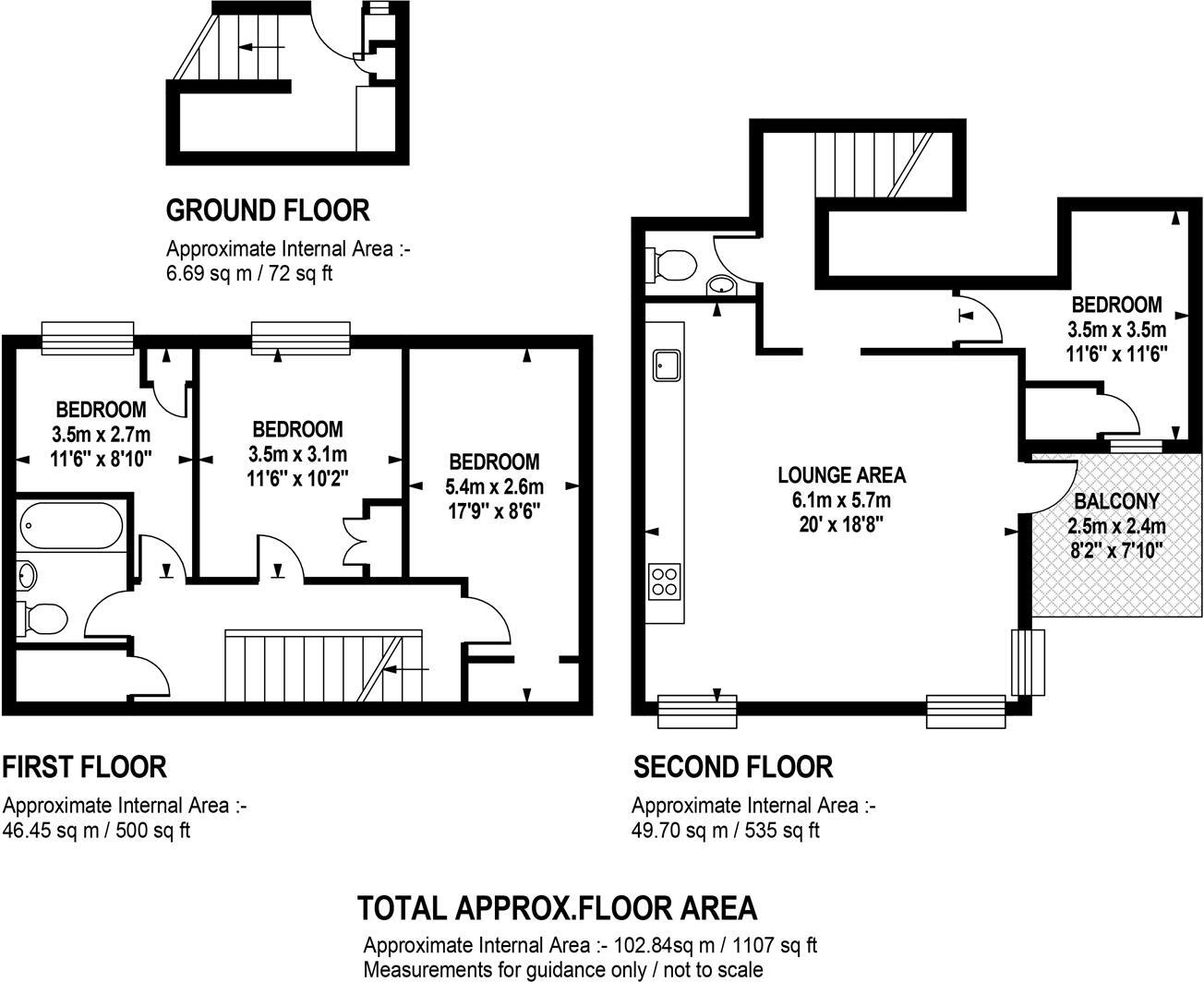 Mary Datchelor Close, Camberwell, SE5 floorplan