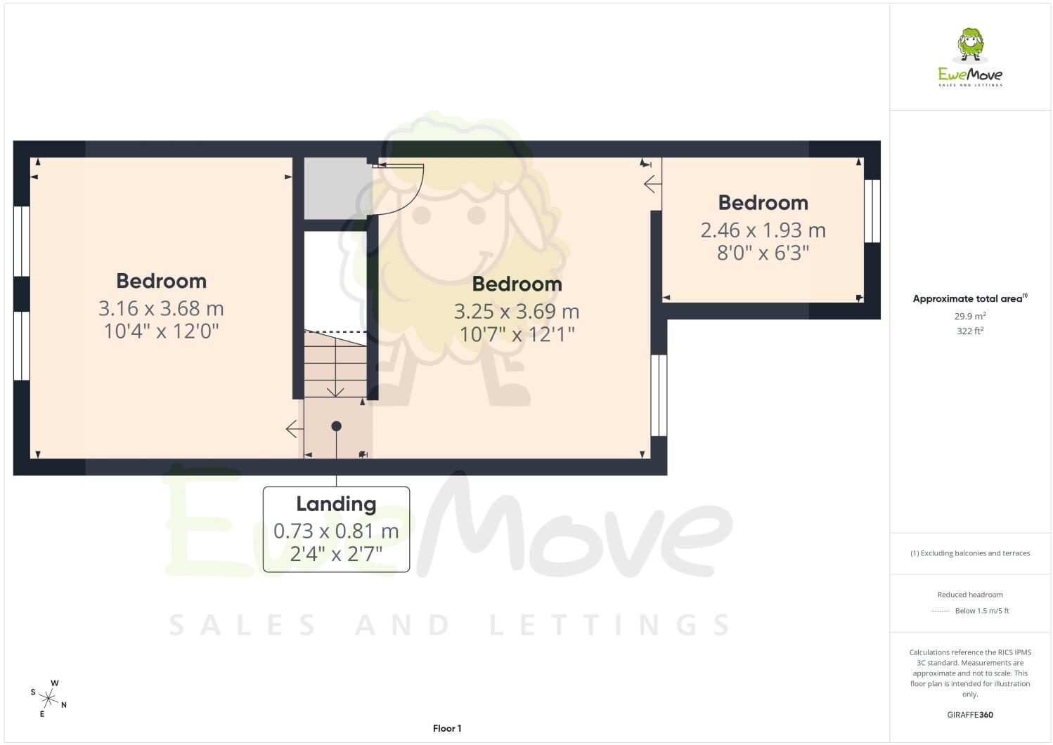 Cross Street, Strood, Rochester, ME2 3AE floorplan