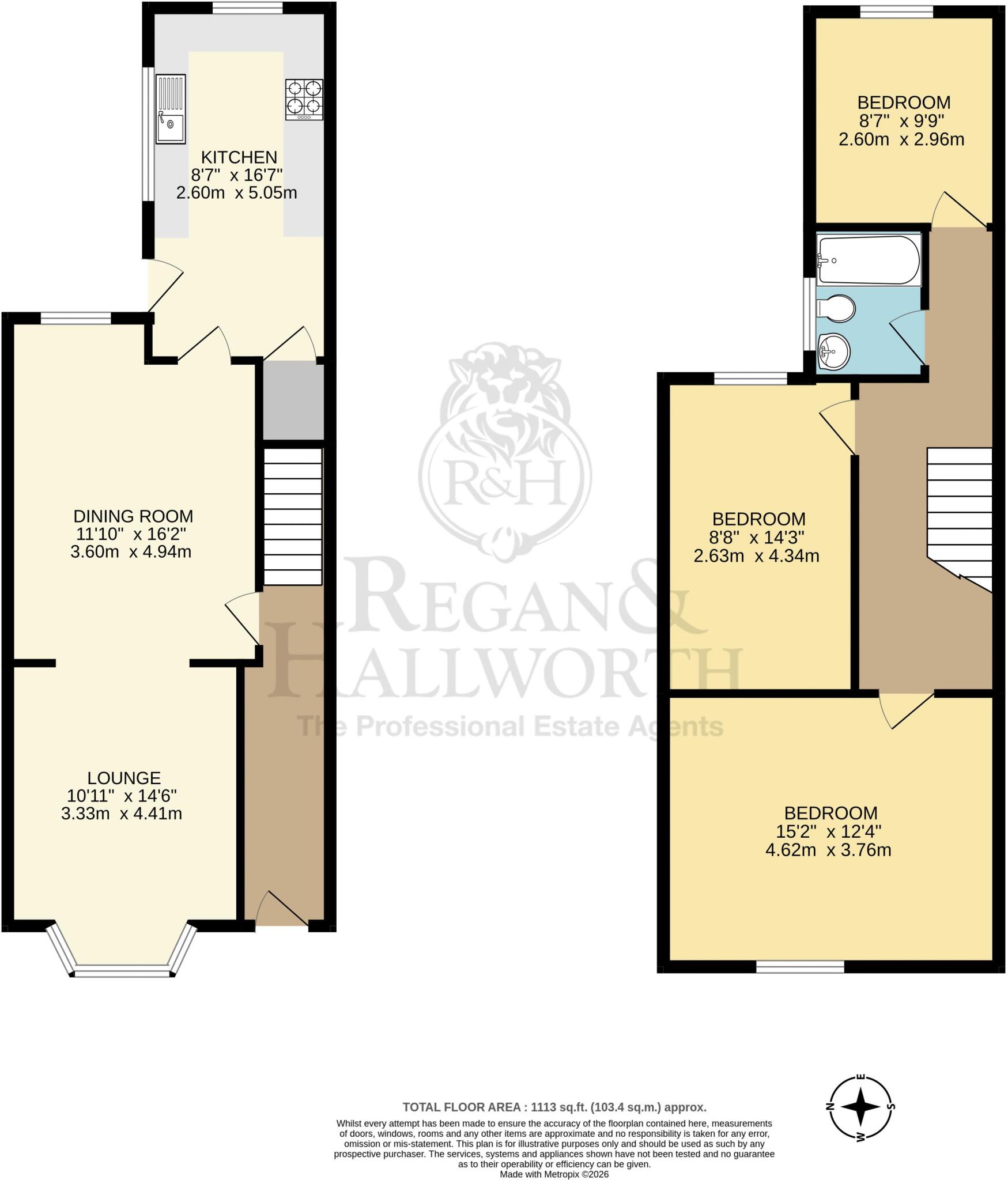 Barnsley Street, Springfield, WN6 7HA floorplan