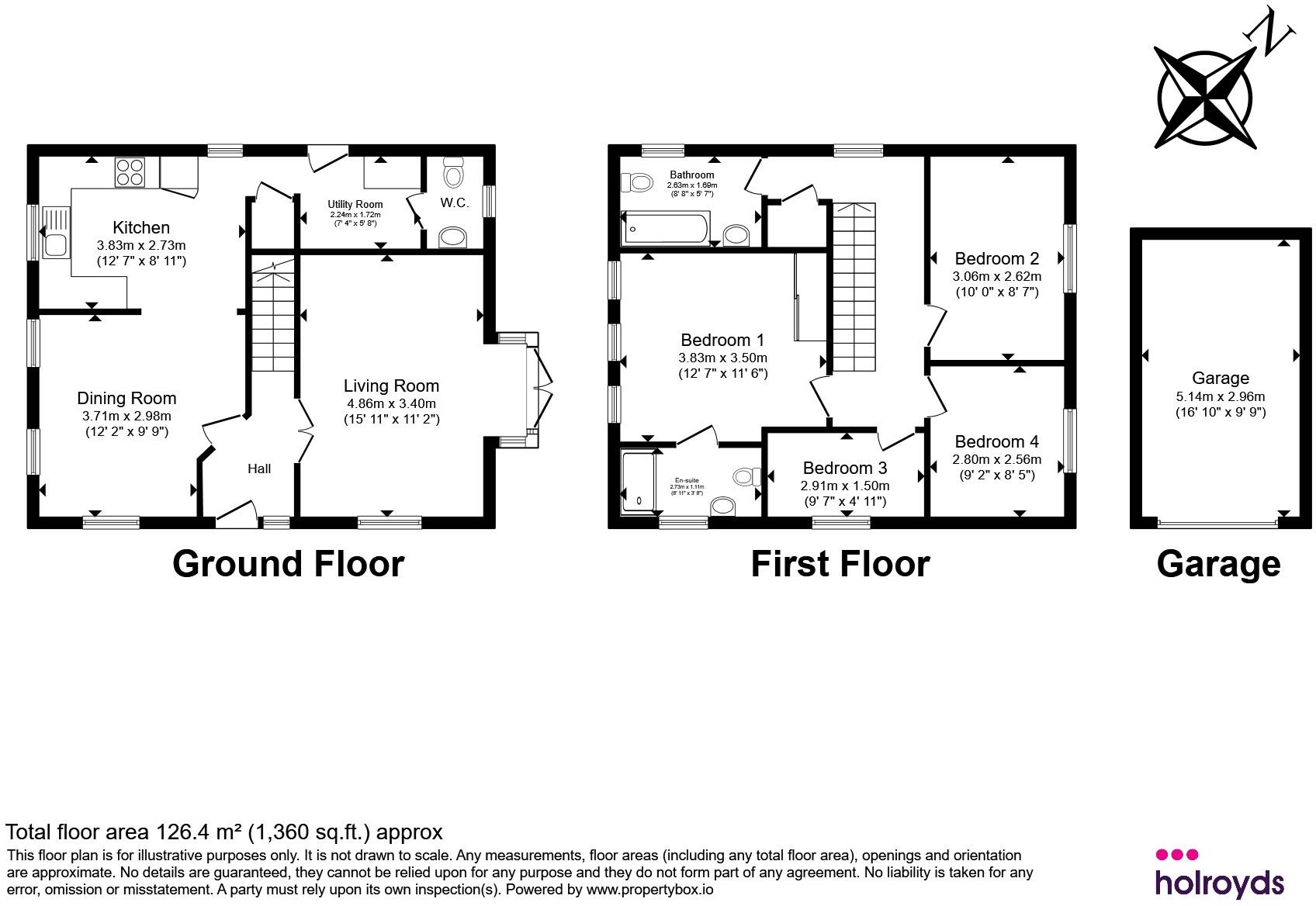 New Holland Drive, Wilsden, Bradford floorplan