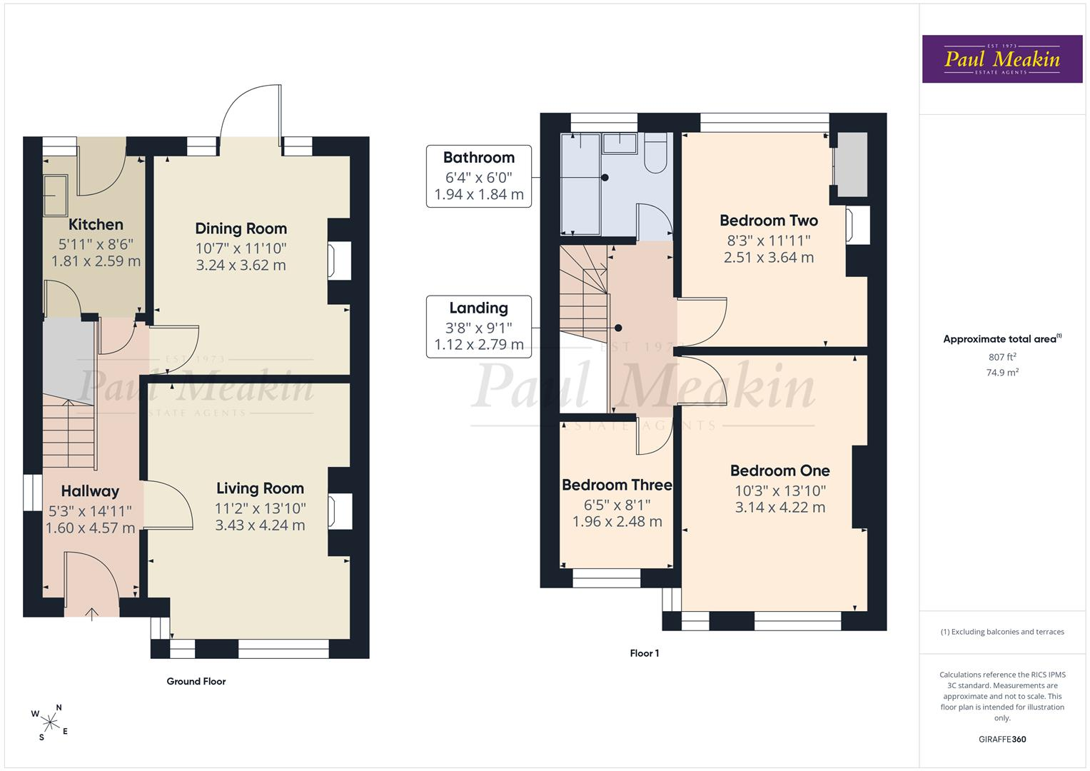 Benhurst Gardens, South Croydon floorplan