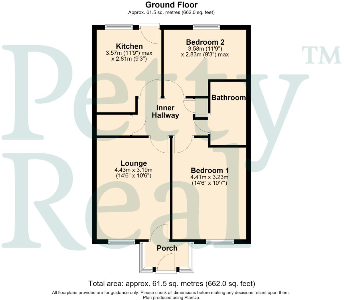 Alma Road, Colne floorplan