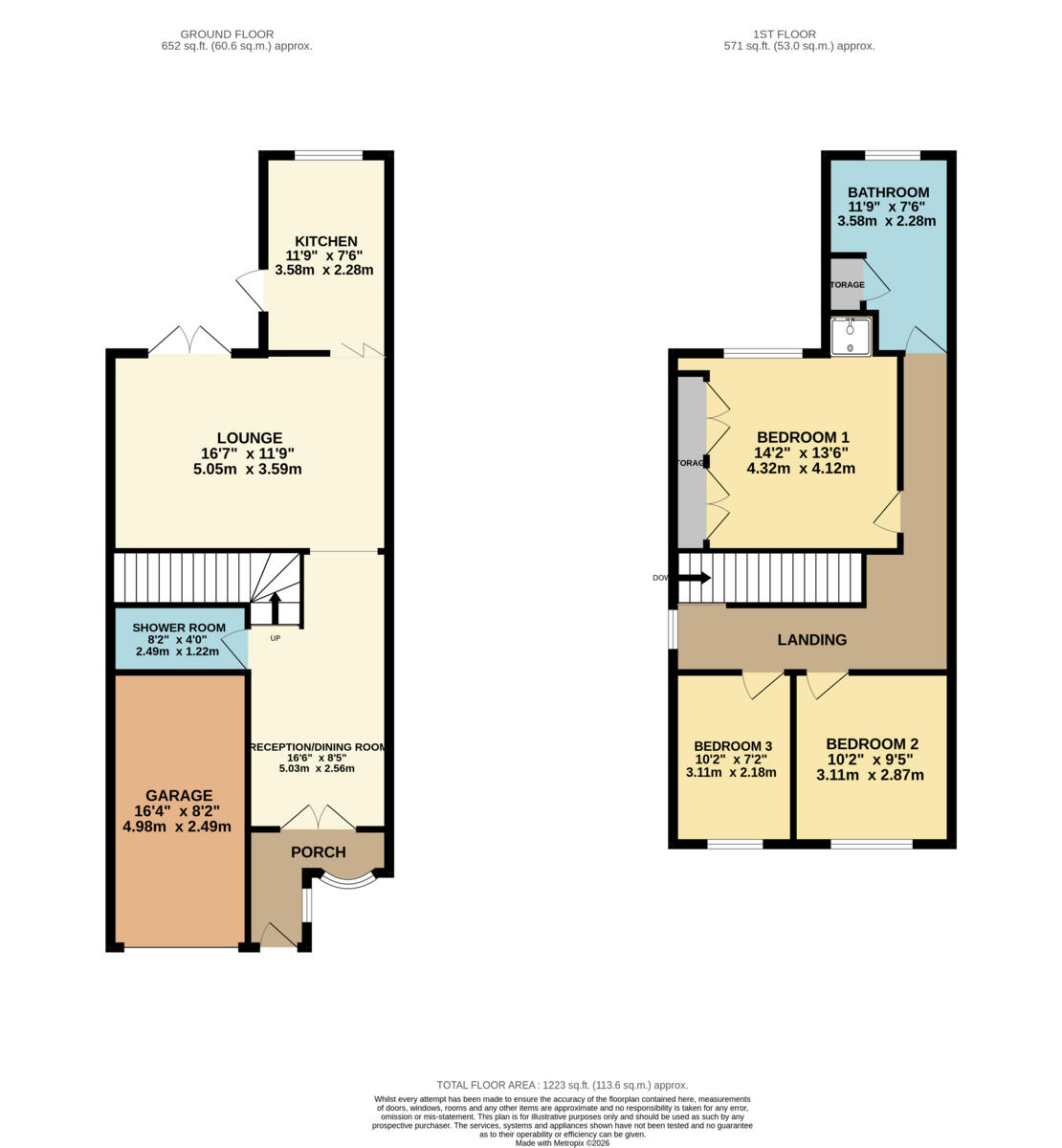 Plumberow Avenue, Hockley, SS5 5 floorplan