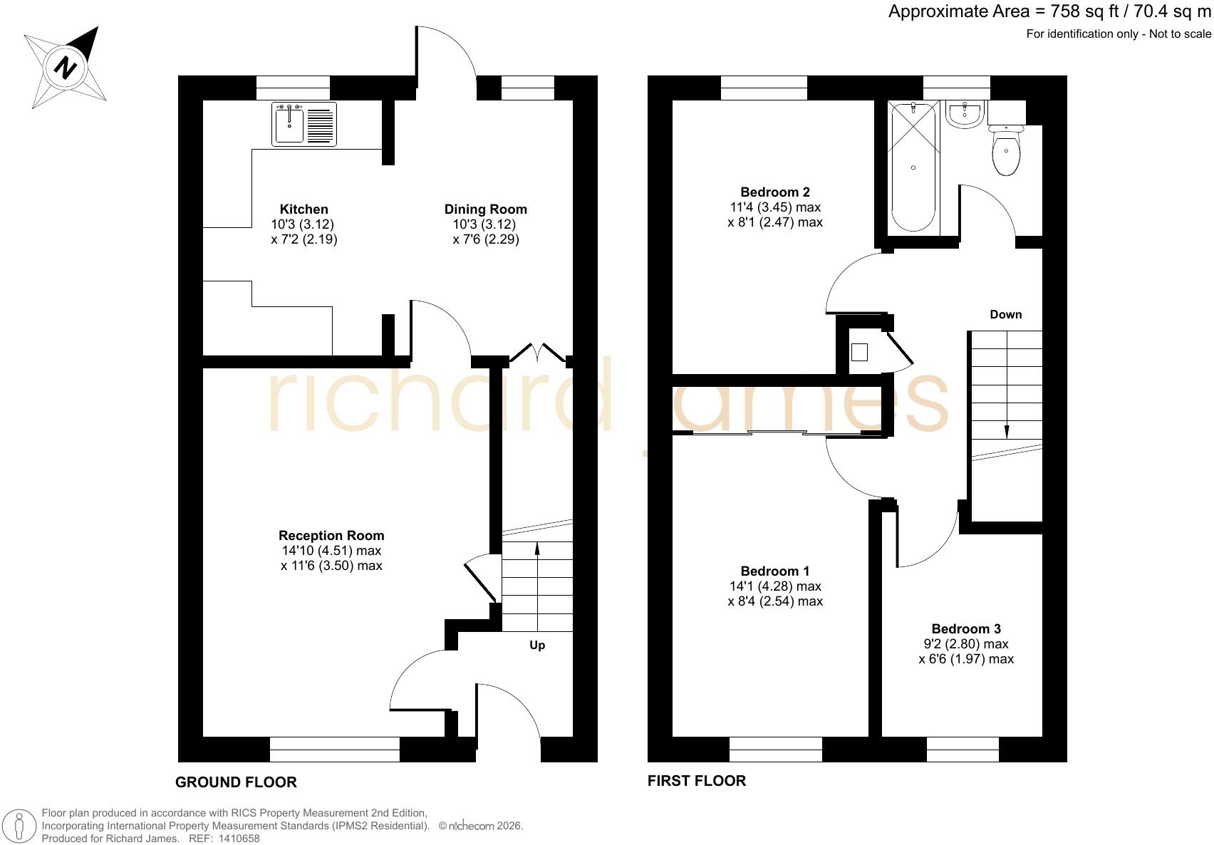 Pearce Close, Kingsdown, Swindon, SN2 floorplan
