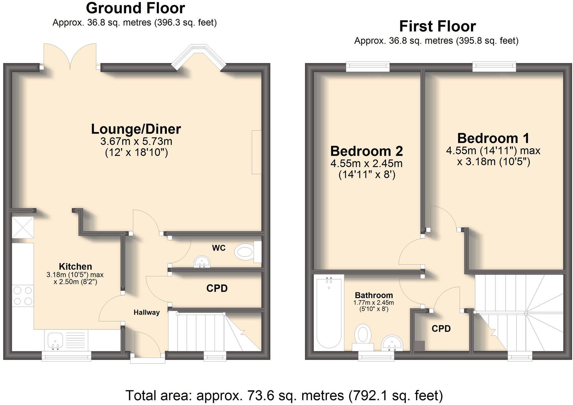 Main Road, Wharncliffe Side, S35 floorplan