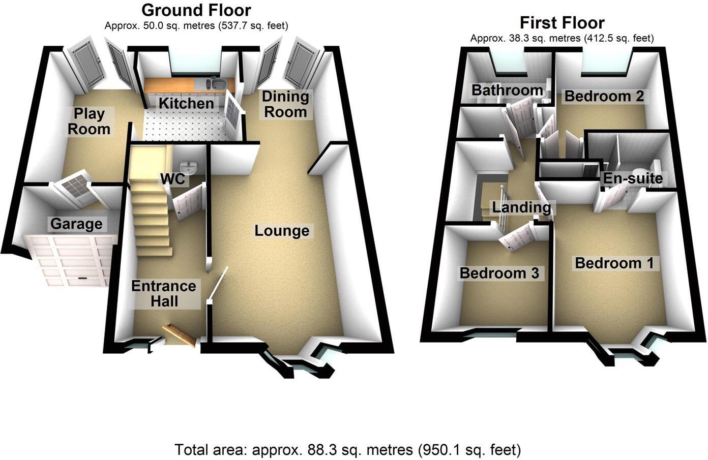 Lodge Road, Fleckney floorplan