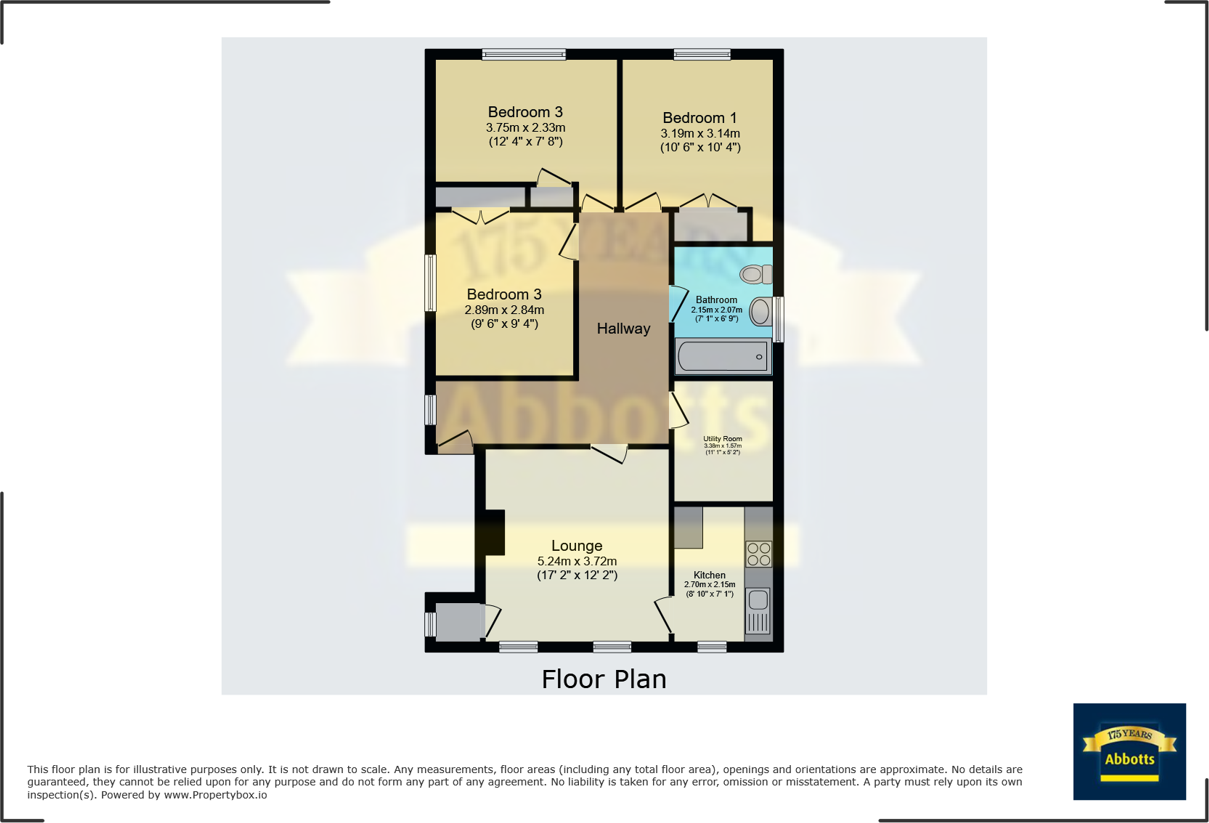 East Hill, Colchester floorplan