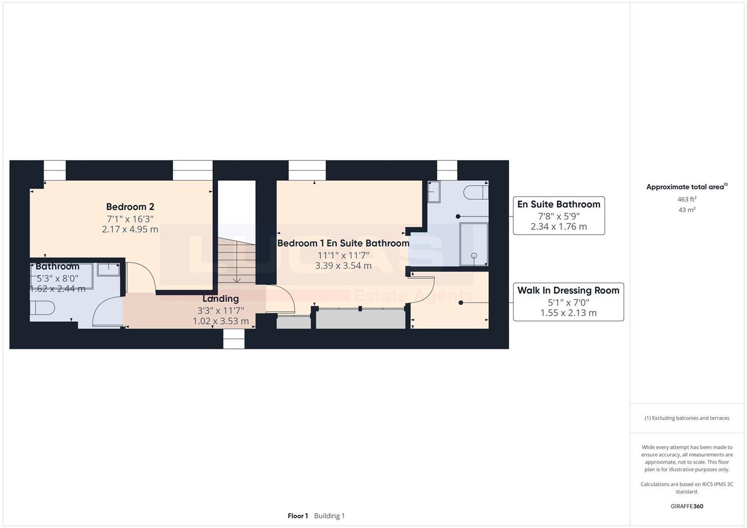Brambles House With Income Potential,Newborough floorplan
