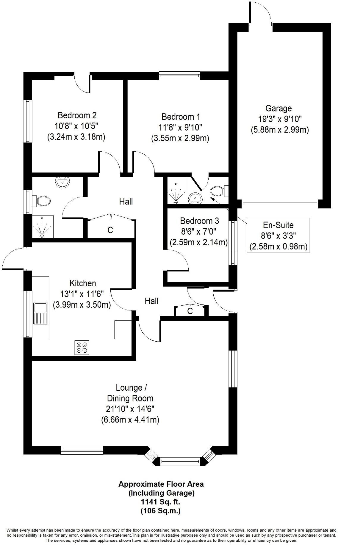 Westacres, DL2 floorplan