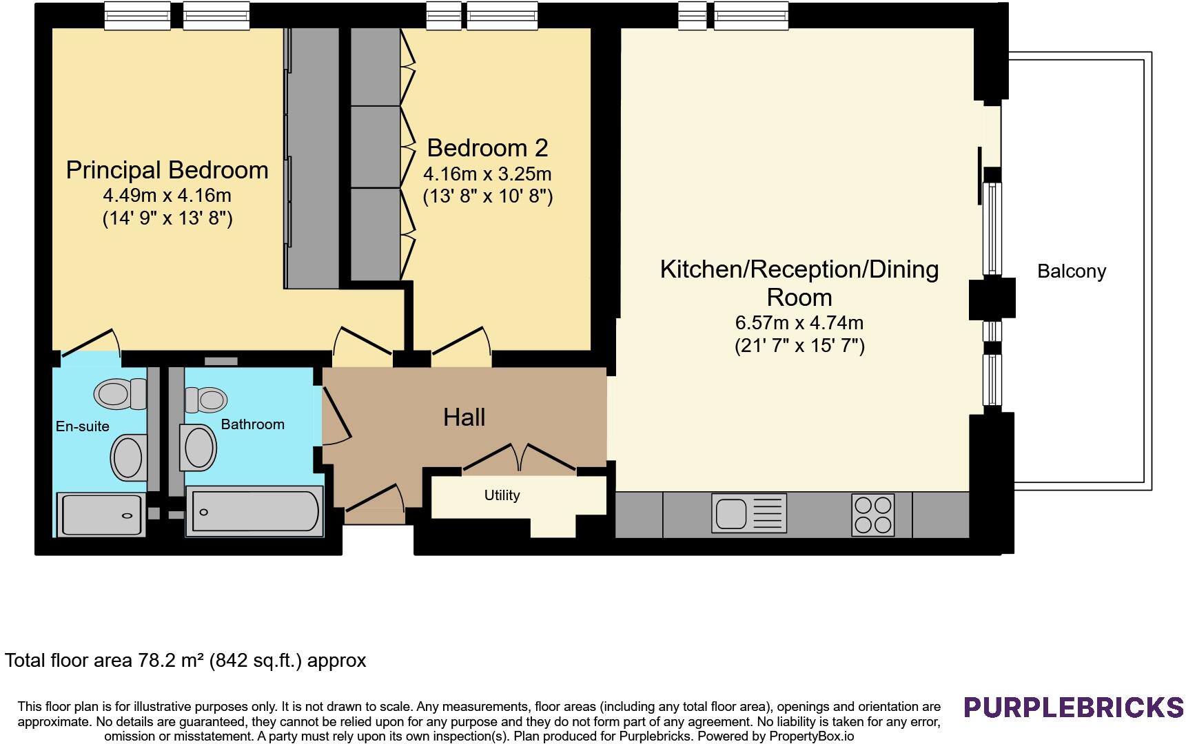 Bollo Lane, London, W4 floorplan