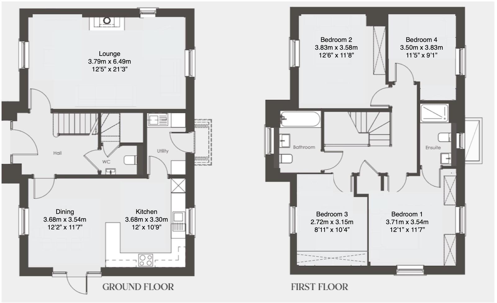 Higher Stour Meadow, Marnhull, DT10 floorplan