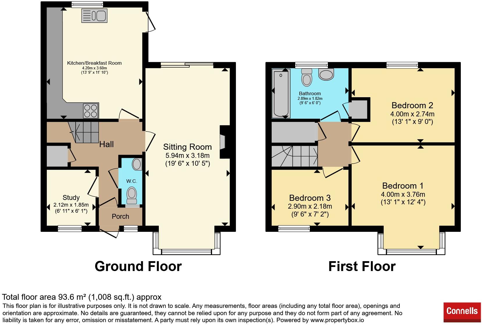 Gainsborough Drive, Leamington Spa floorplan