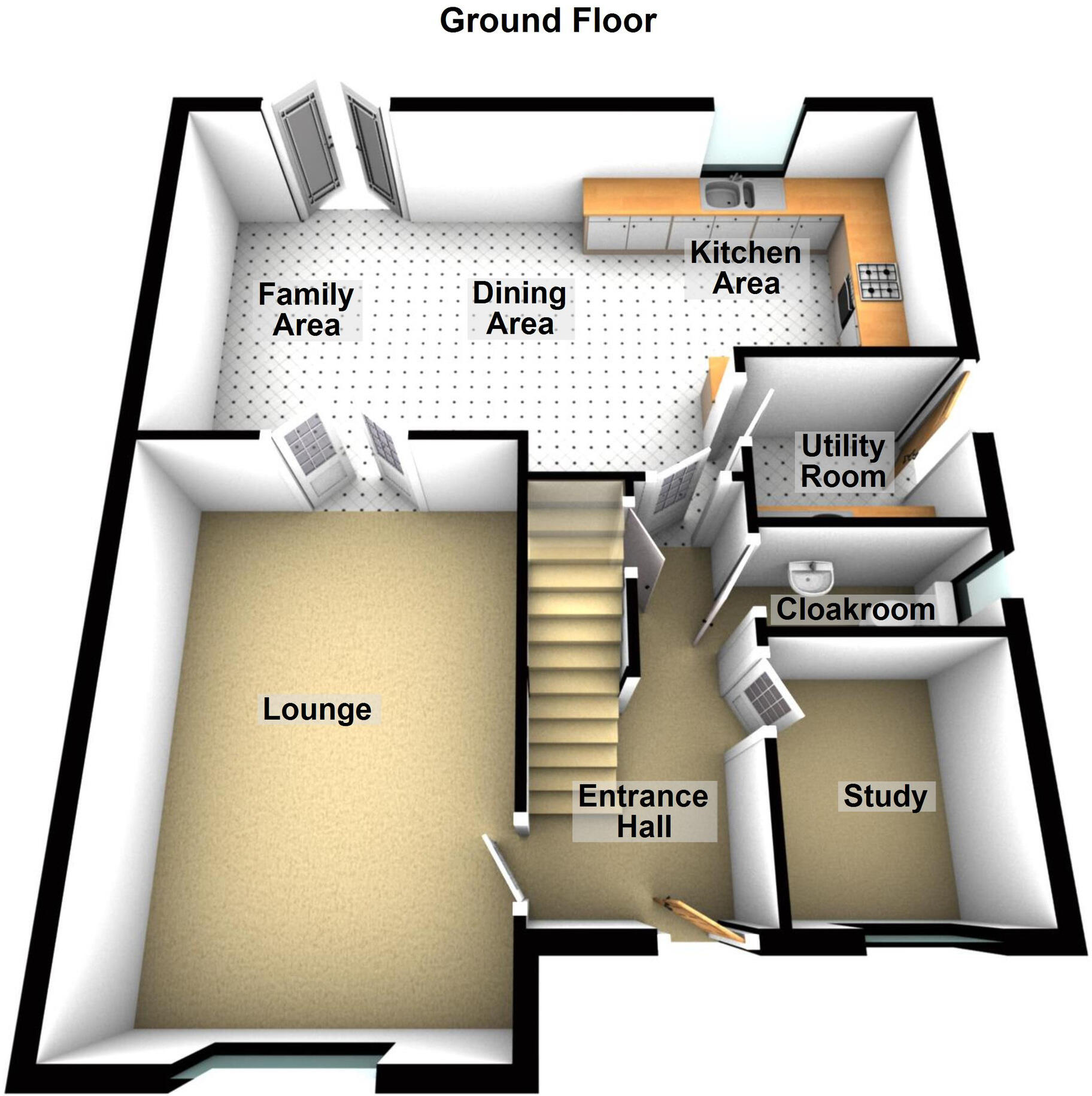 Meadow Brook, Stoke Hammond, Milton Keynes, Buckinghamshire floorplan