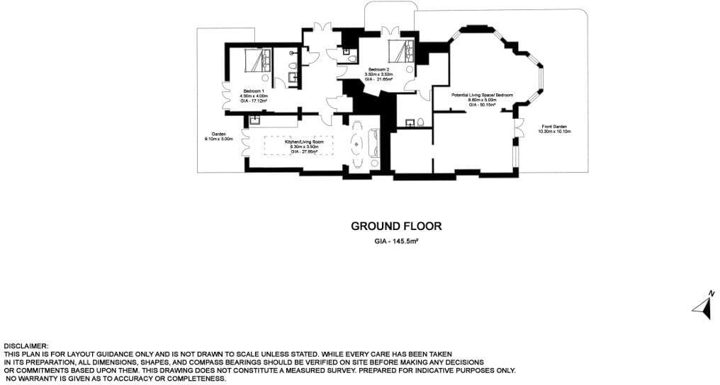 Church Road, London, N6 floorplan