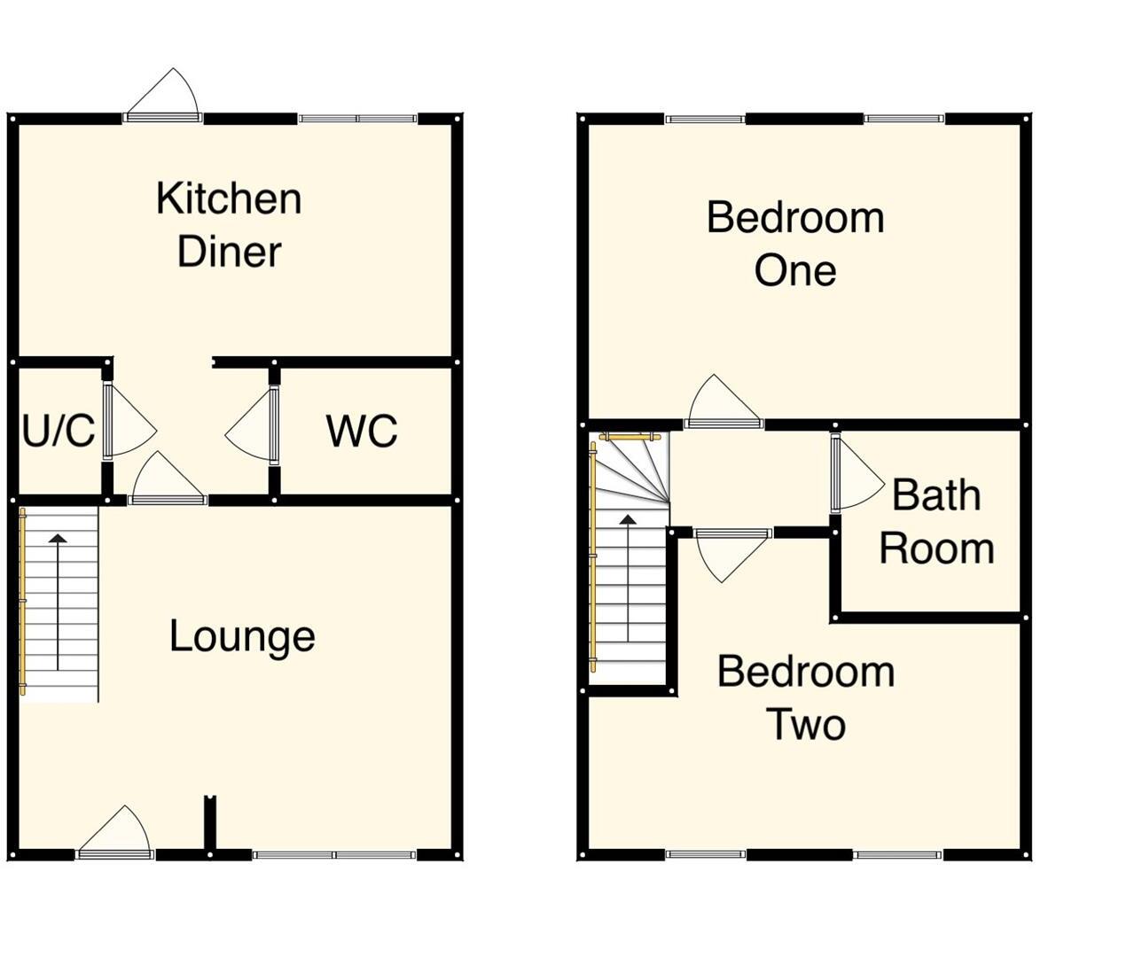 Hertford Close, Syston, Leicester floorplan