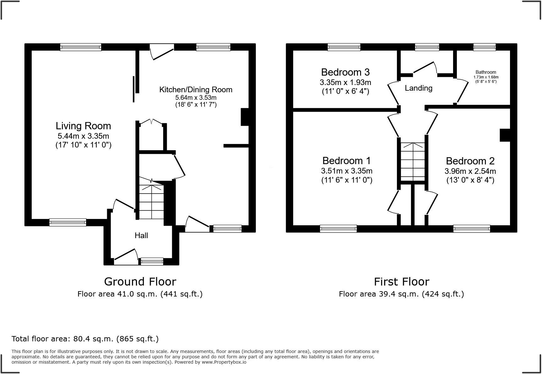 Hillyfield Road floorplan