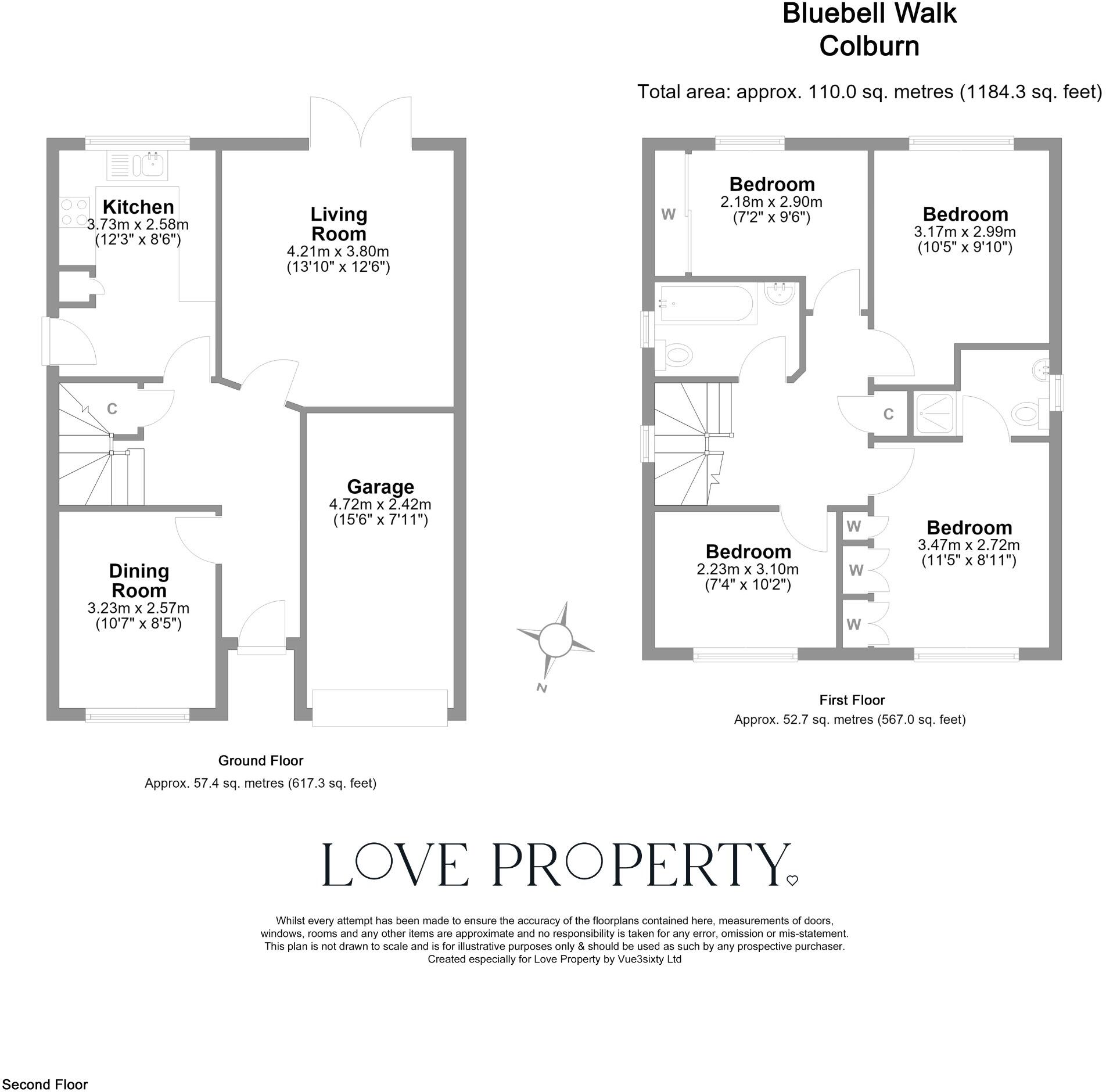 Bluebell Walk, Catterick Garrison floorplan