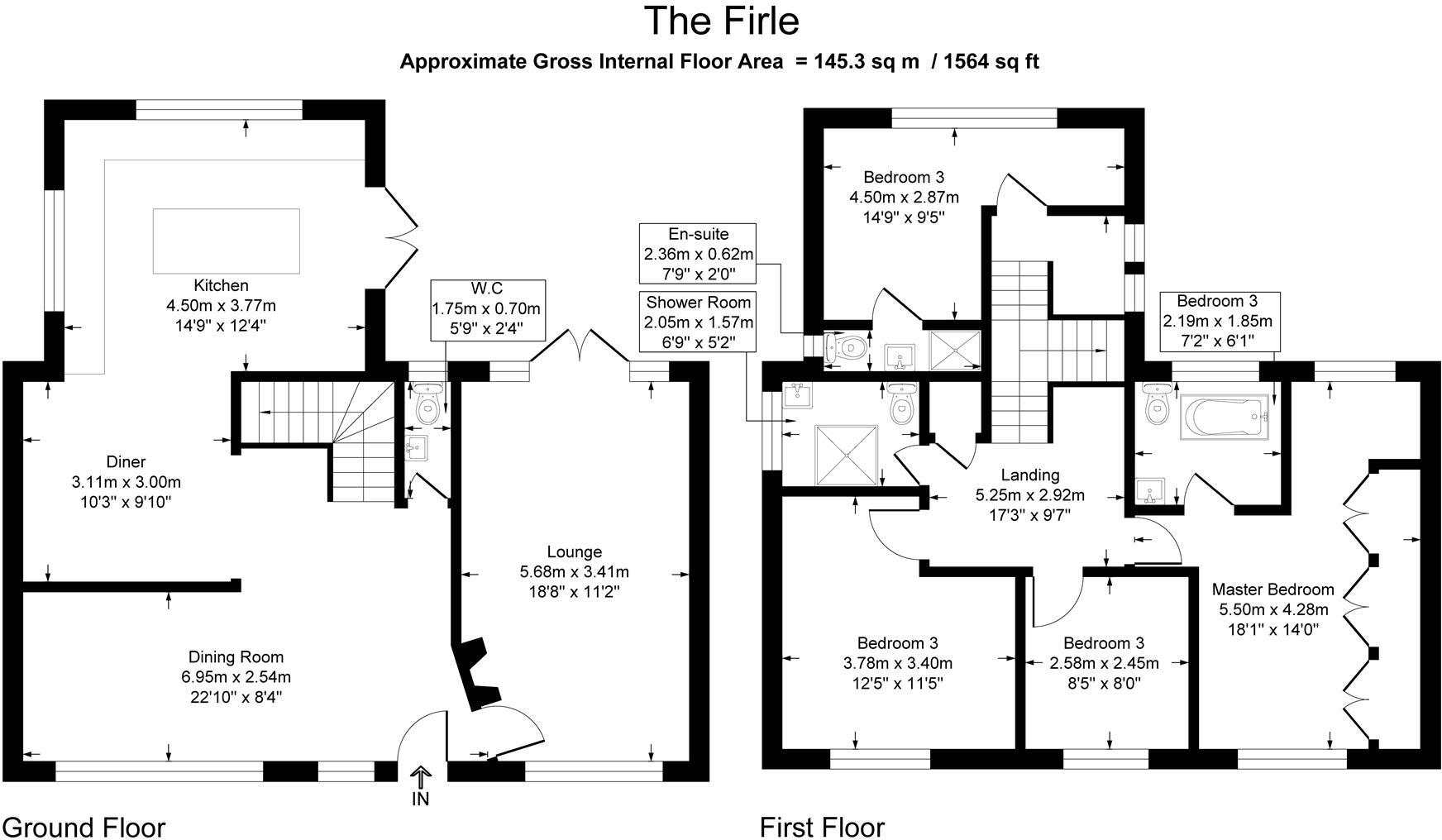 Video Inside  **Quite Cul-de-Sac** The Firle, Langdon Hills, SS16 6 floorplan