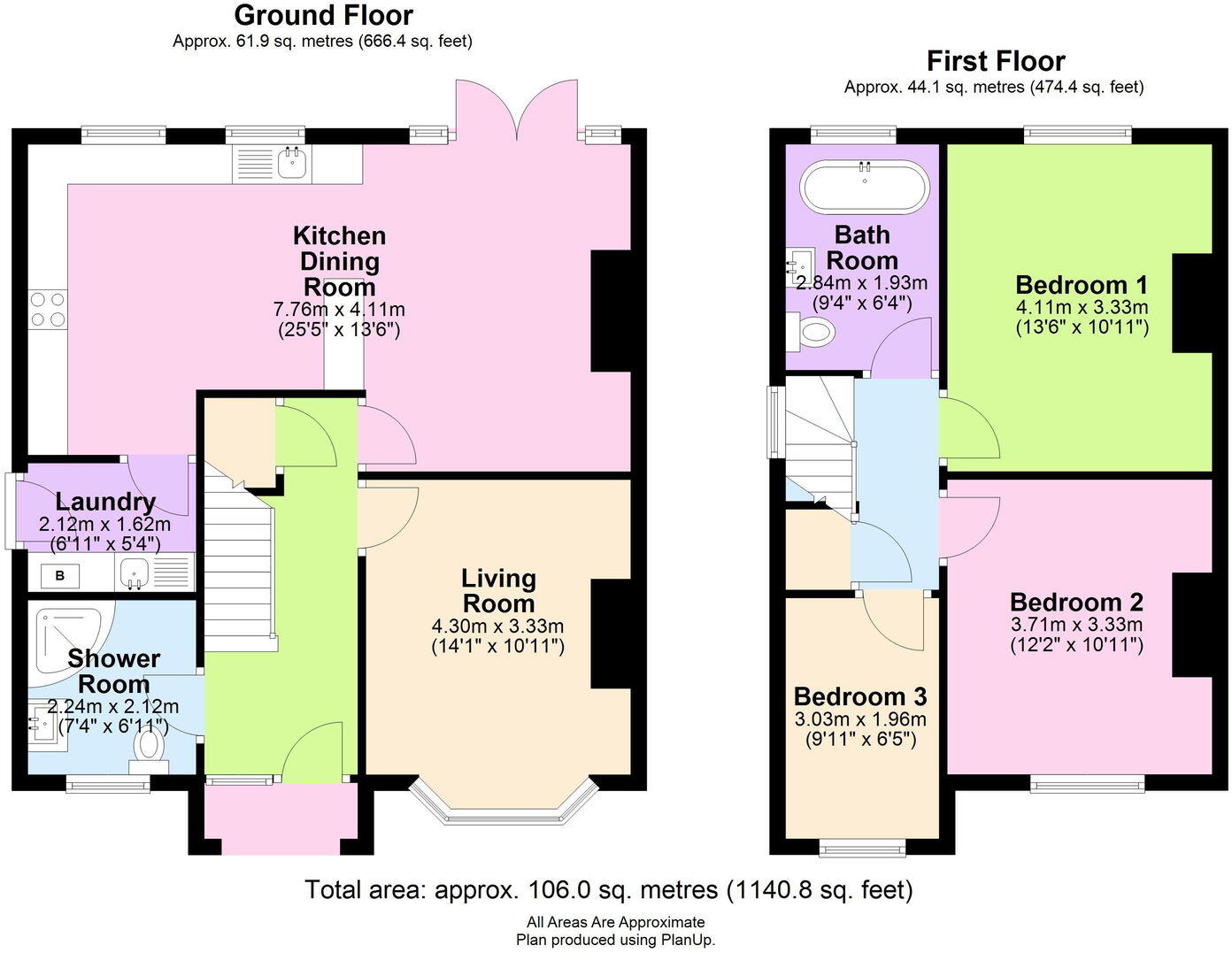 48, Langley Road, Merry Hill, Wolverhampton, WV3 7LH floorplan