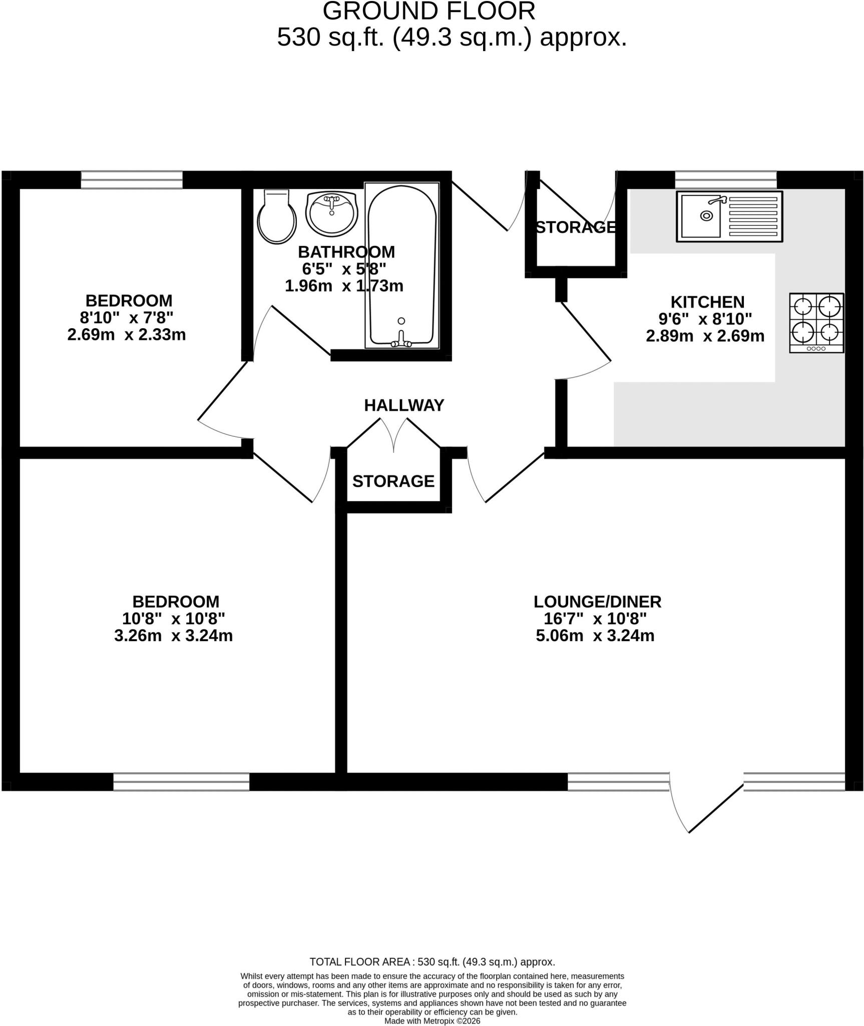 St. Marys Gate, Euxton, Chorley floorplan