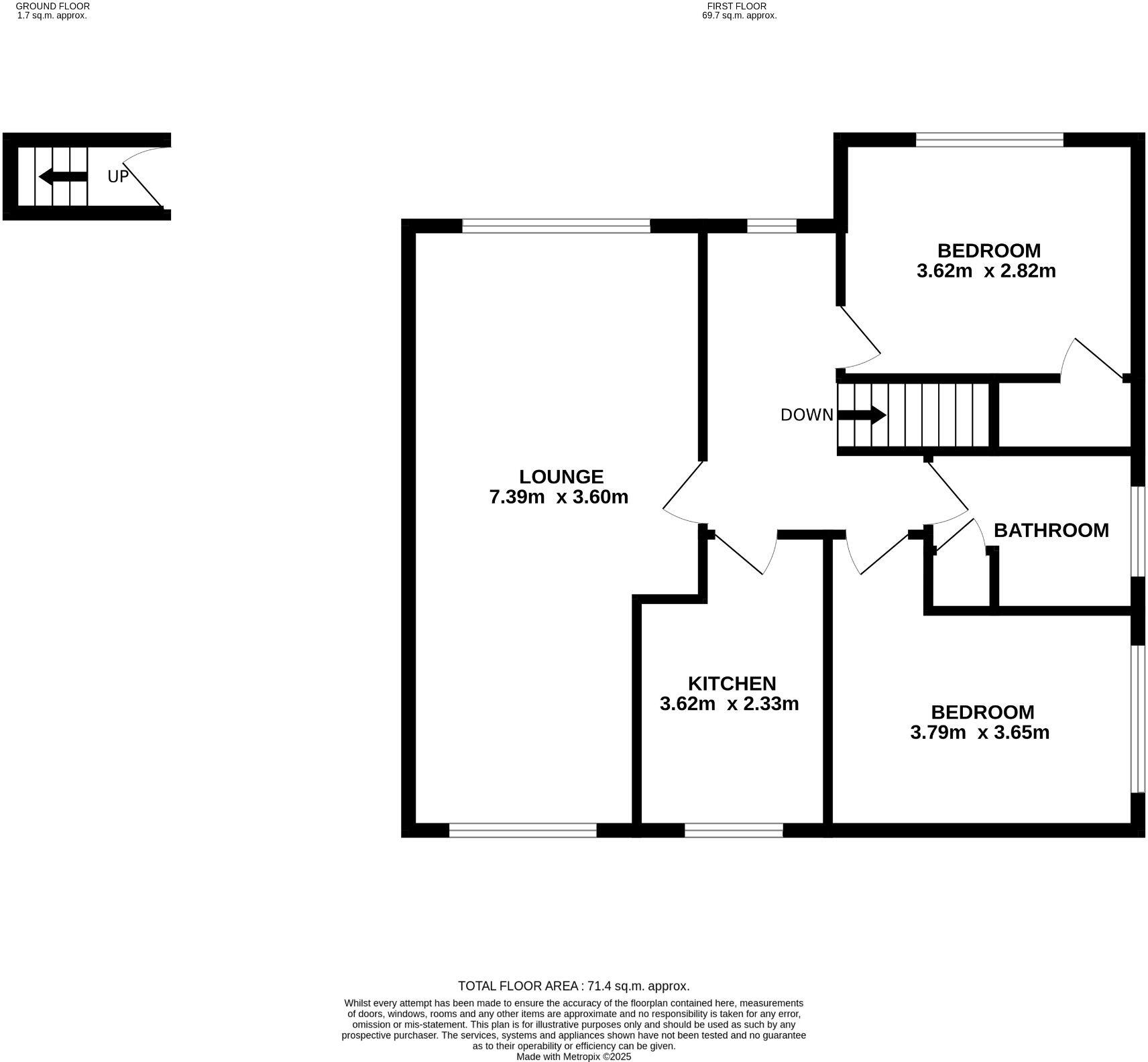 Tranfield Court, Guiseley, floorplan