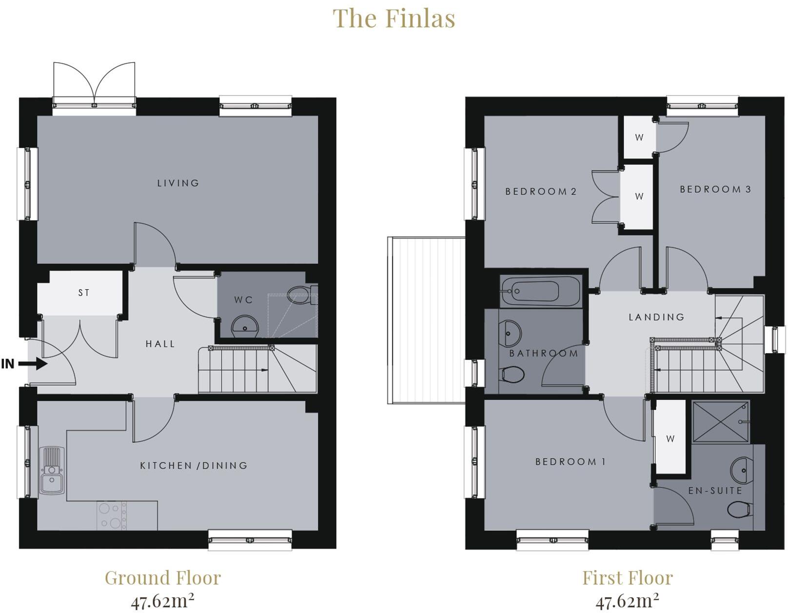 1 Alfred Nobel Crescent, Reddingmuirhead, Falkirk FK2 0WU floorplan