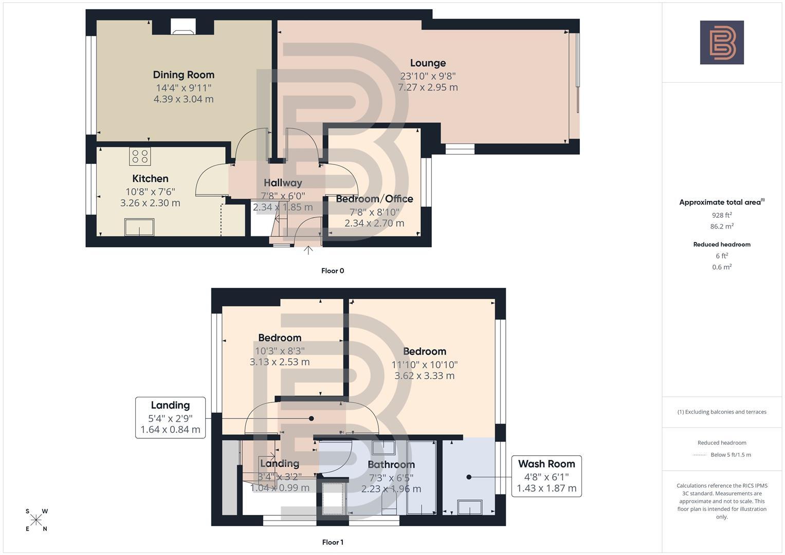 Plantagenet Drive, Rugby floorplan