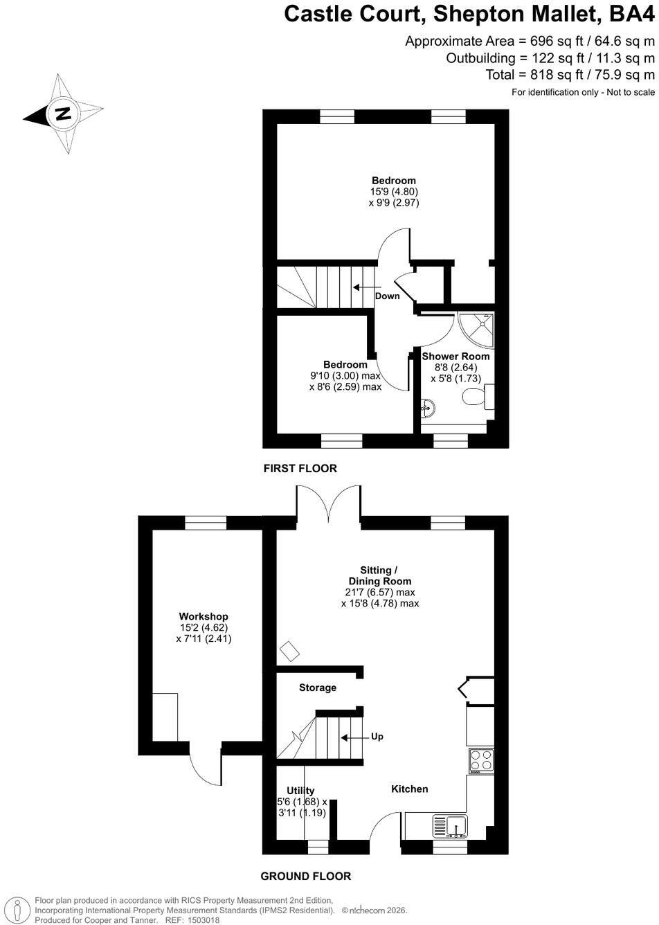 Castle Court, Shepton Mallet, BA4 floorplan