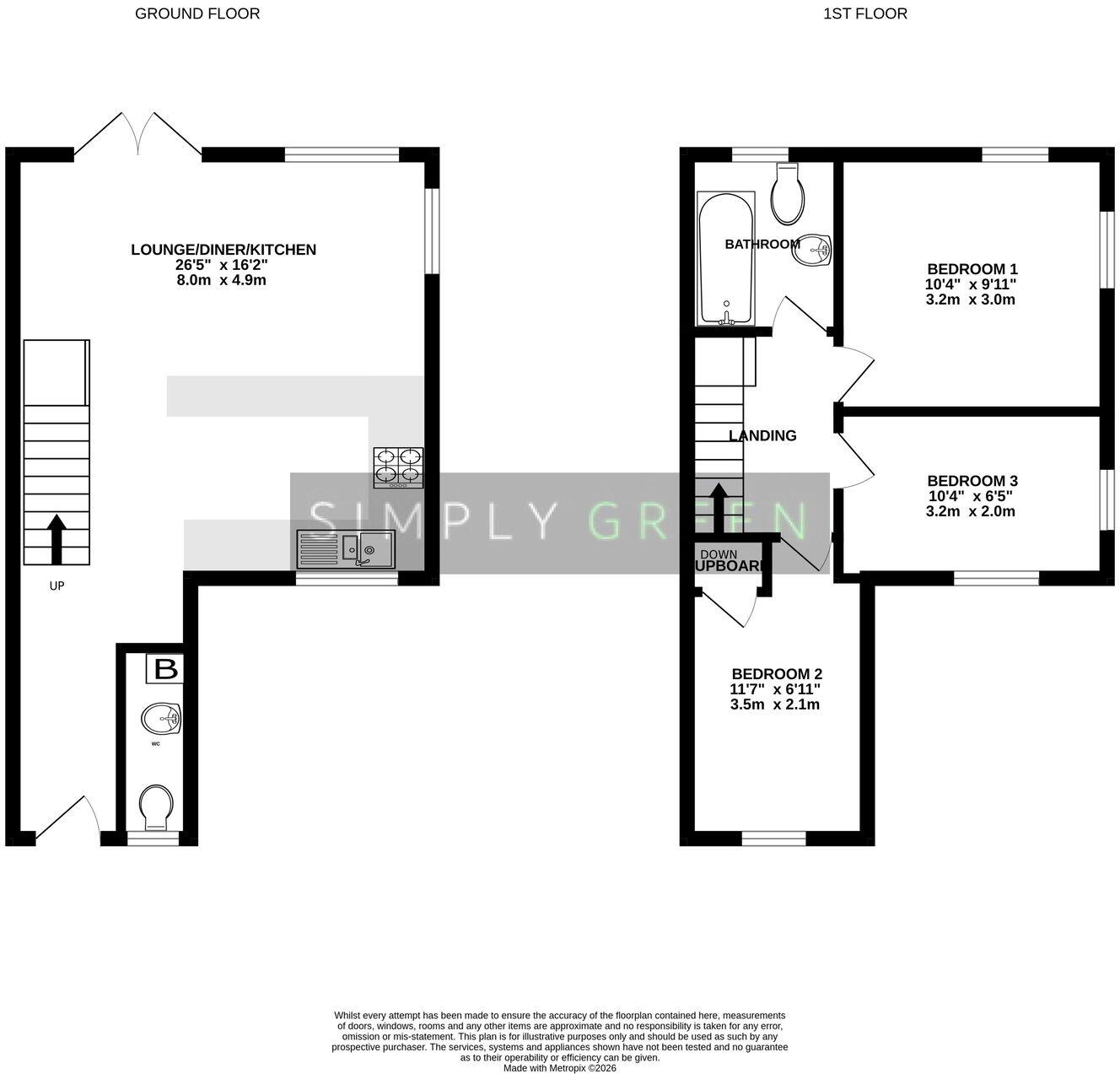 Broadridge Close, Newton Abbot, TQ12 1YE floorplan
