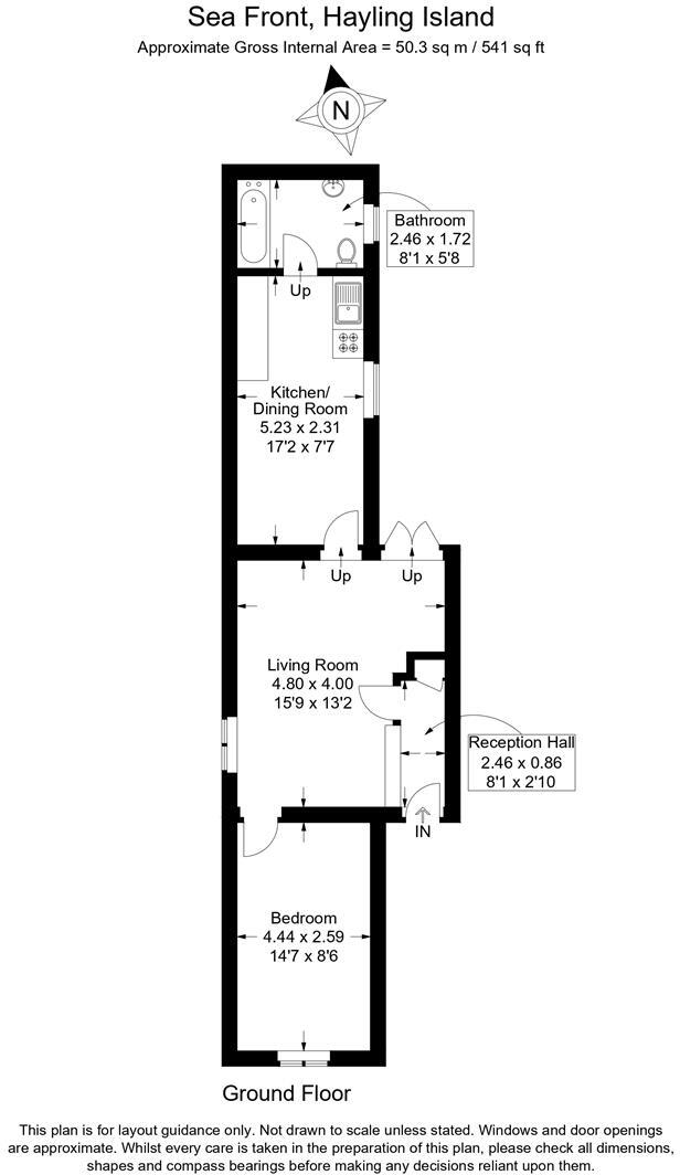 Seafront, Hayling Island floorplan