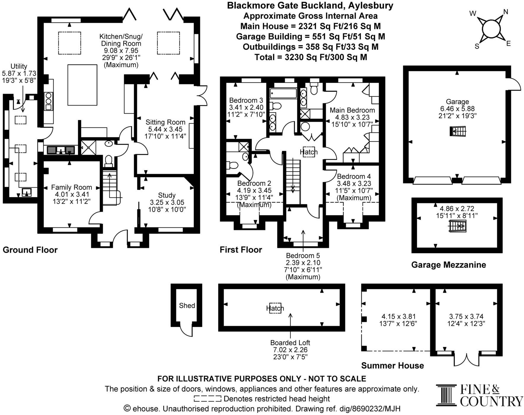 Blackmore Gate, Buckland floorplan