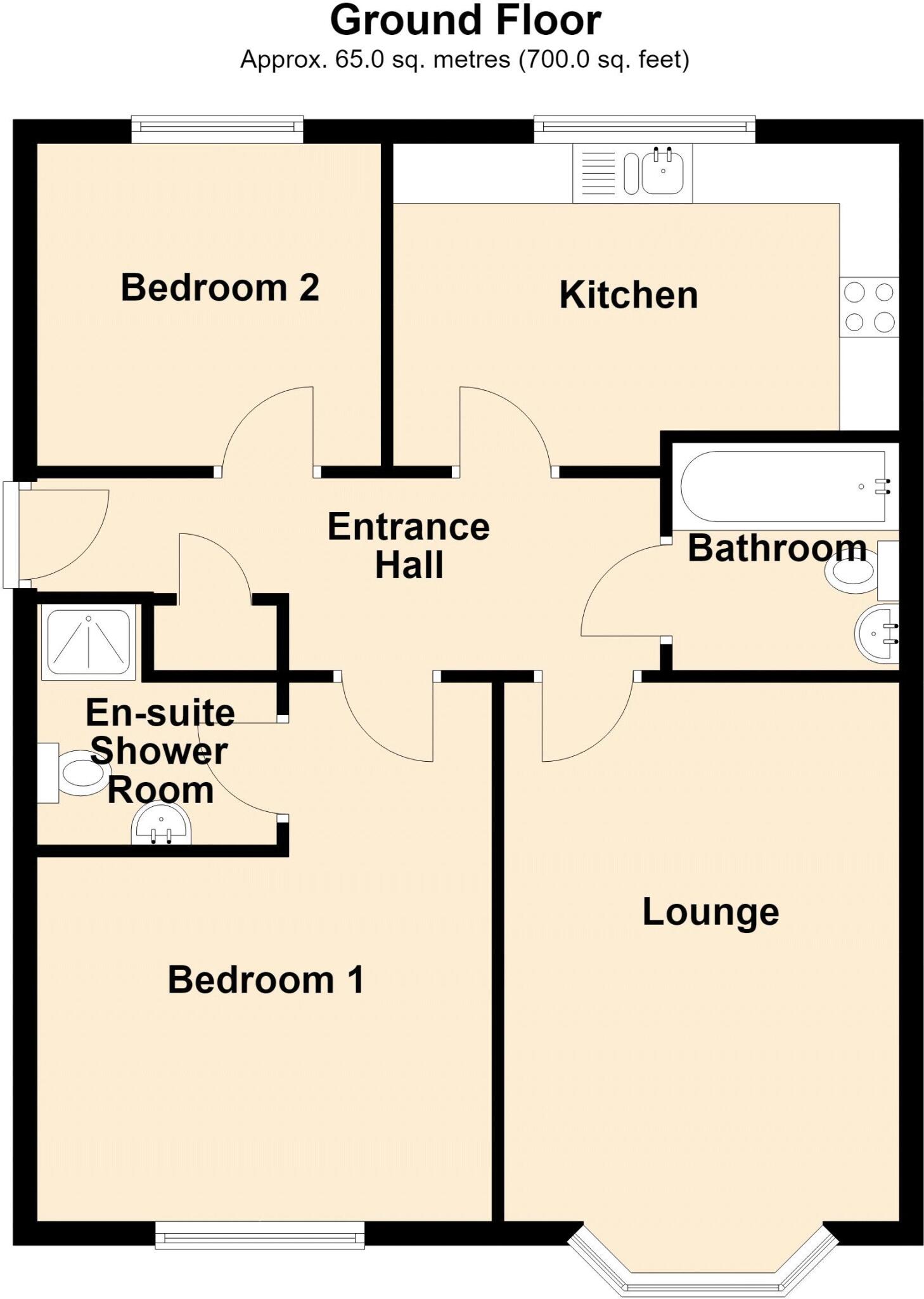 John Wilkinson Court, Brymbo floorplan