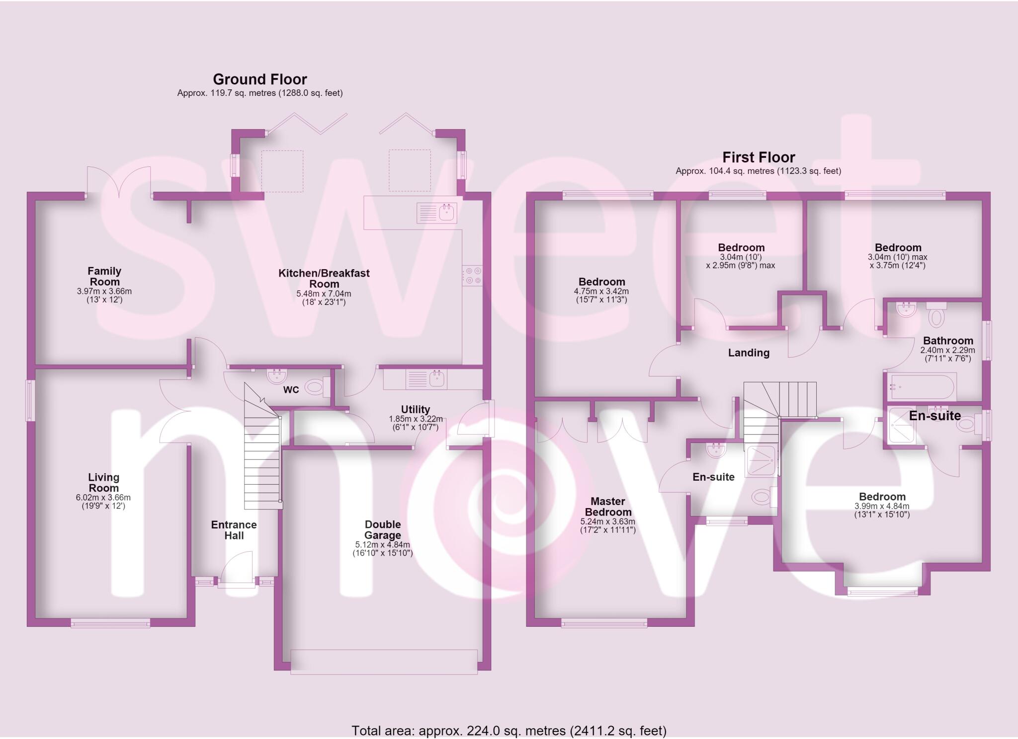 Devonshire Close, Pocklington floorplan