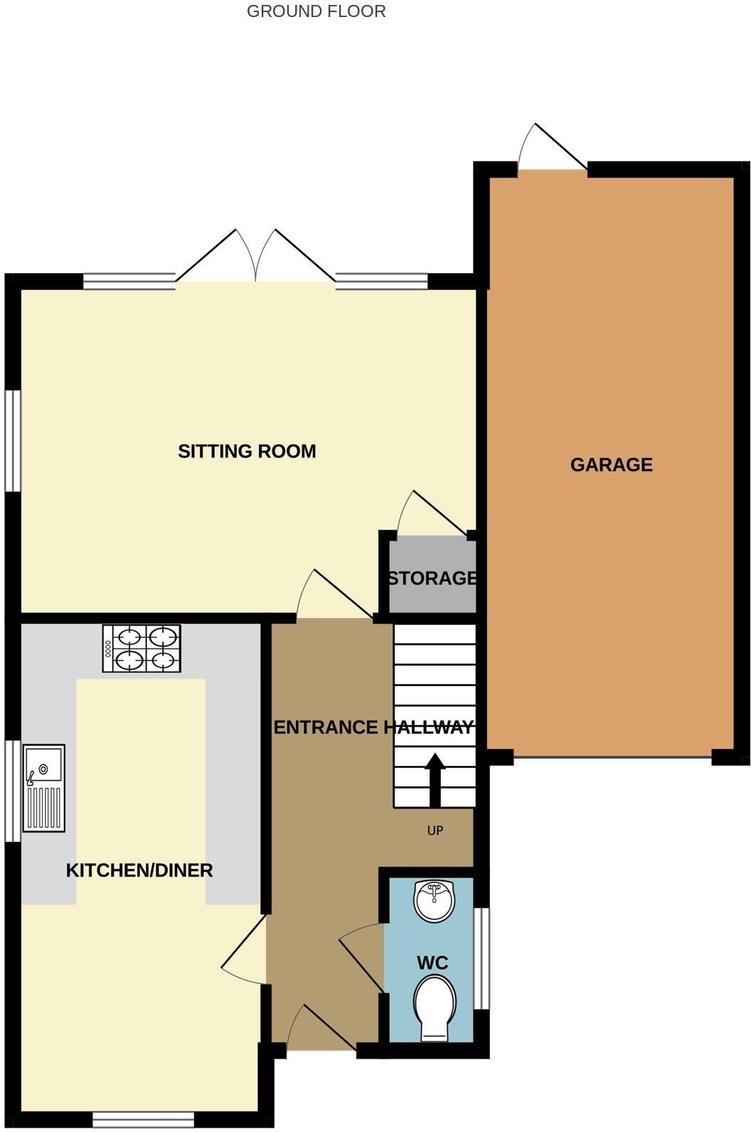 Baldwin Close, Hartley Wintney floorplan