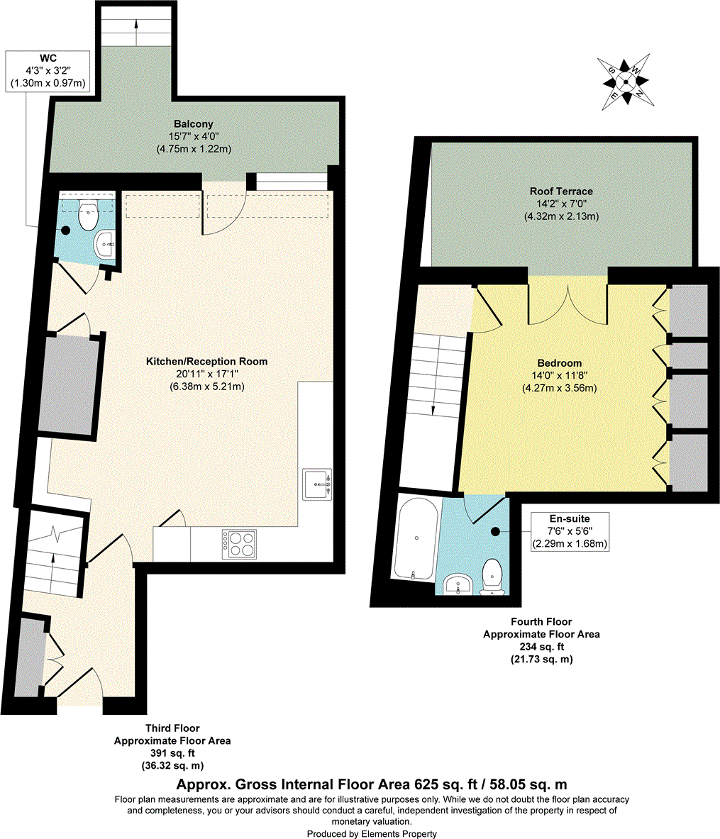 Tudor Road, London Fields, E9 floorplan
