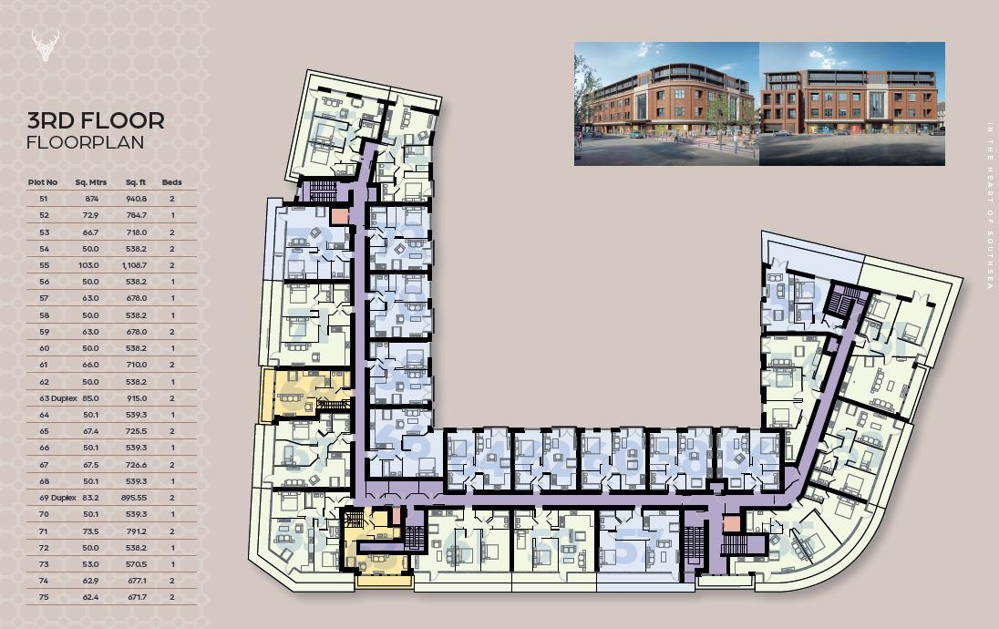 Palmerston Road, Southsea floorplan
