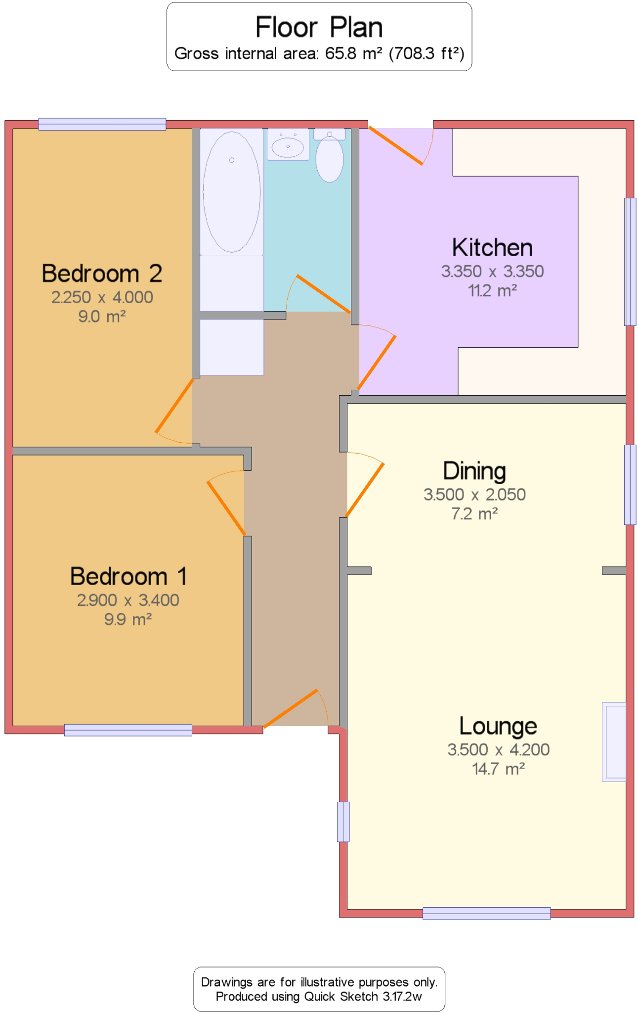 Robertson Road, North Hykeham floorplan