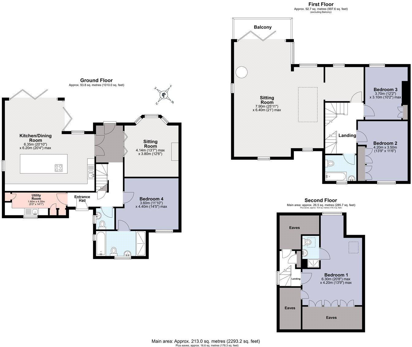 Strete, Dartmouth, Devon, TQ6 floorplan