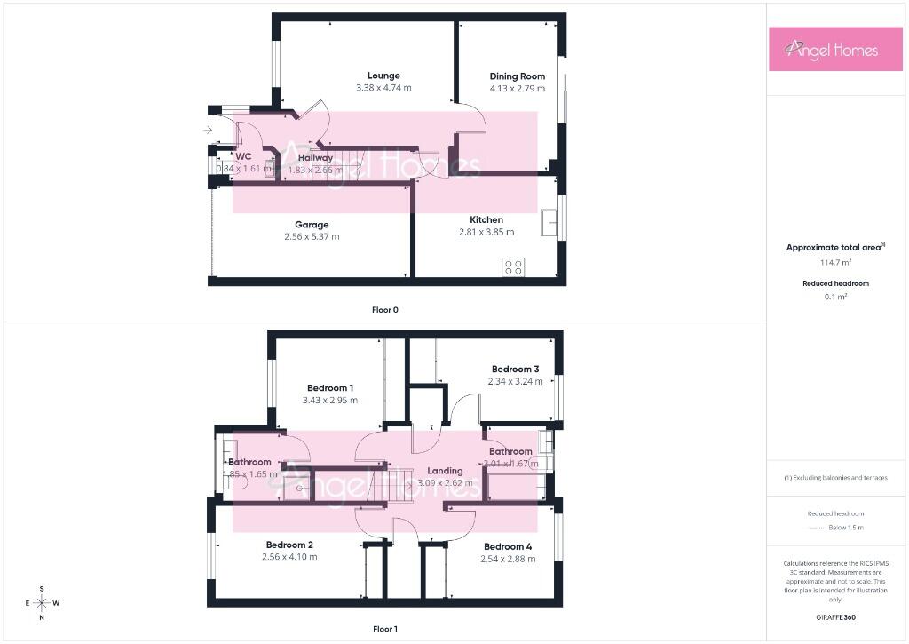 Dalmellington Drive, East Kilbride, South Lanarkshire, G74 floorplan