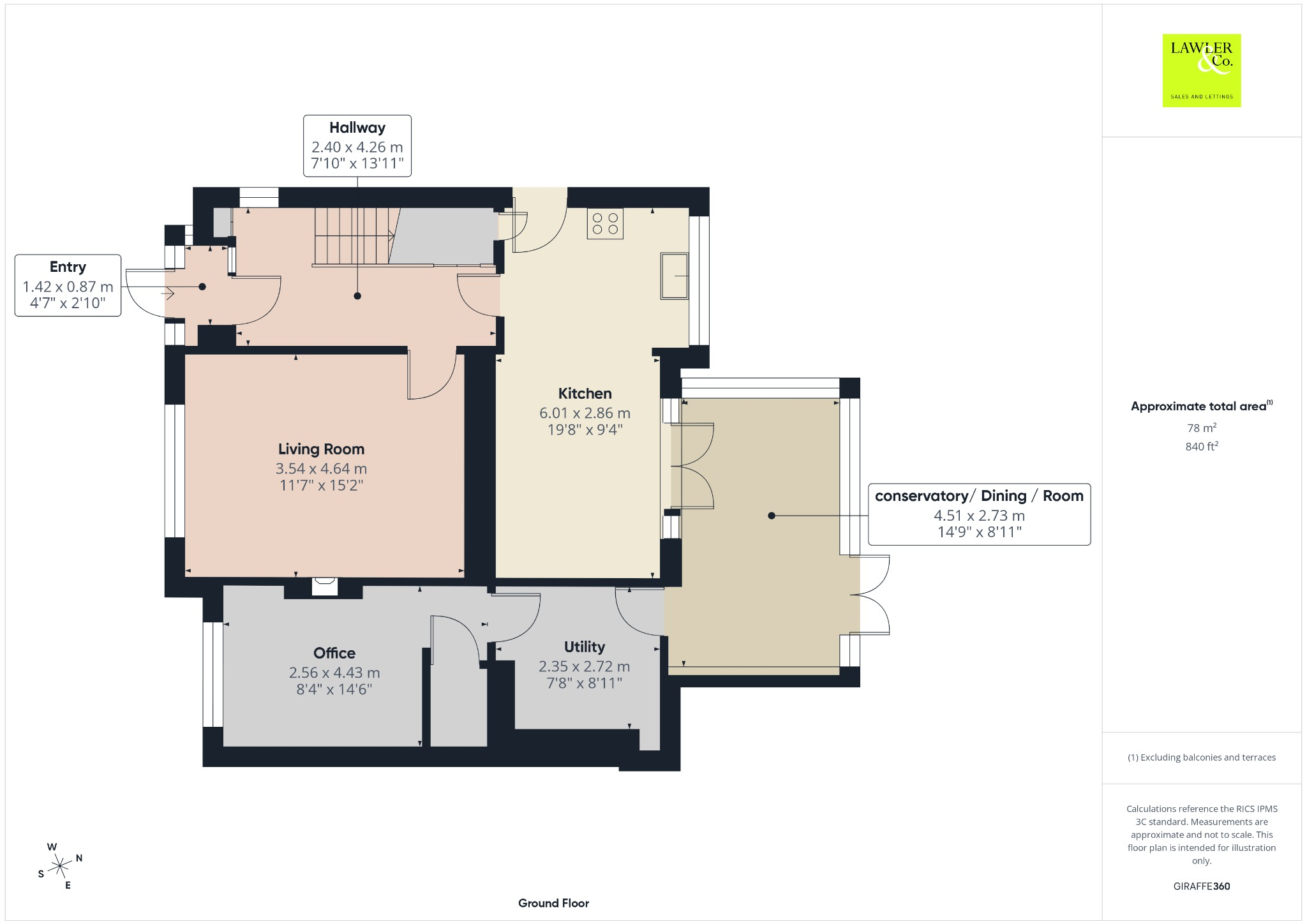 Darley Road, Hazel Grove, Stockport, Cheshire, SK7 6DZ floorplan