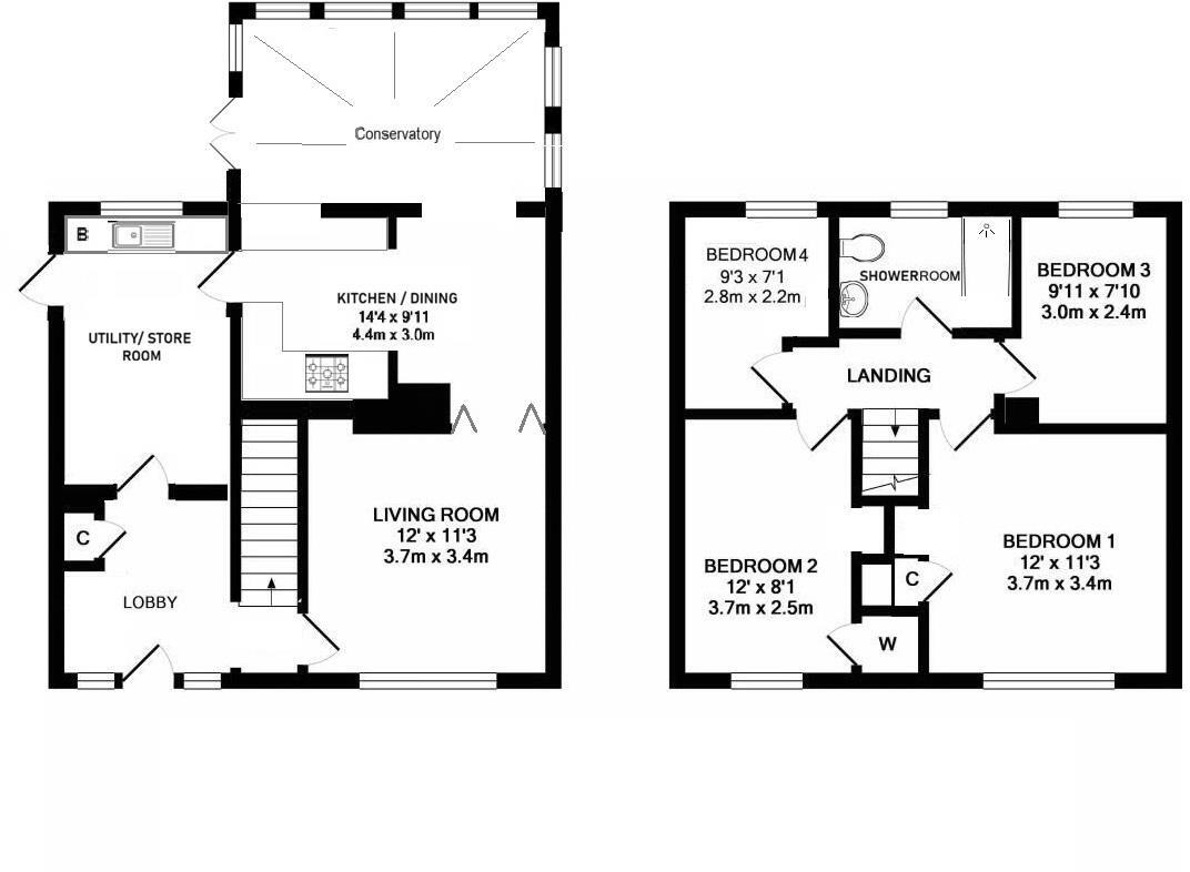Ernle Road, Calne floorplan