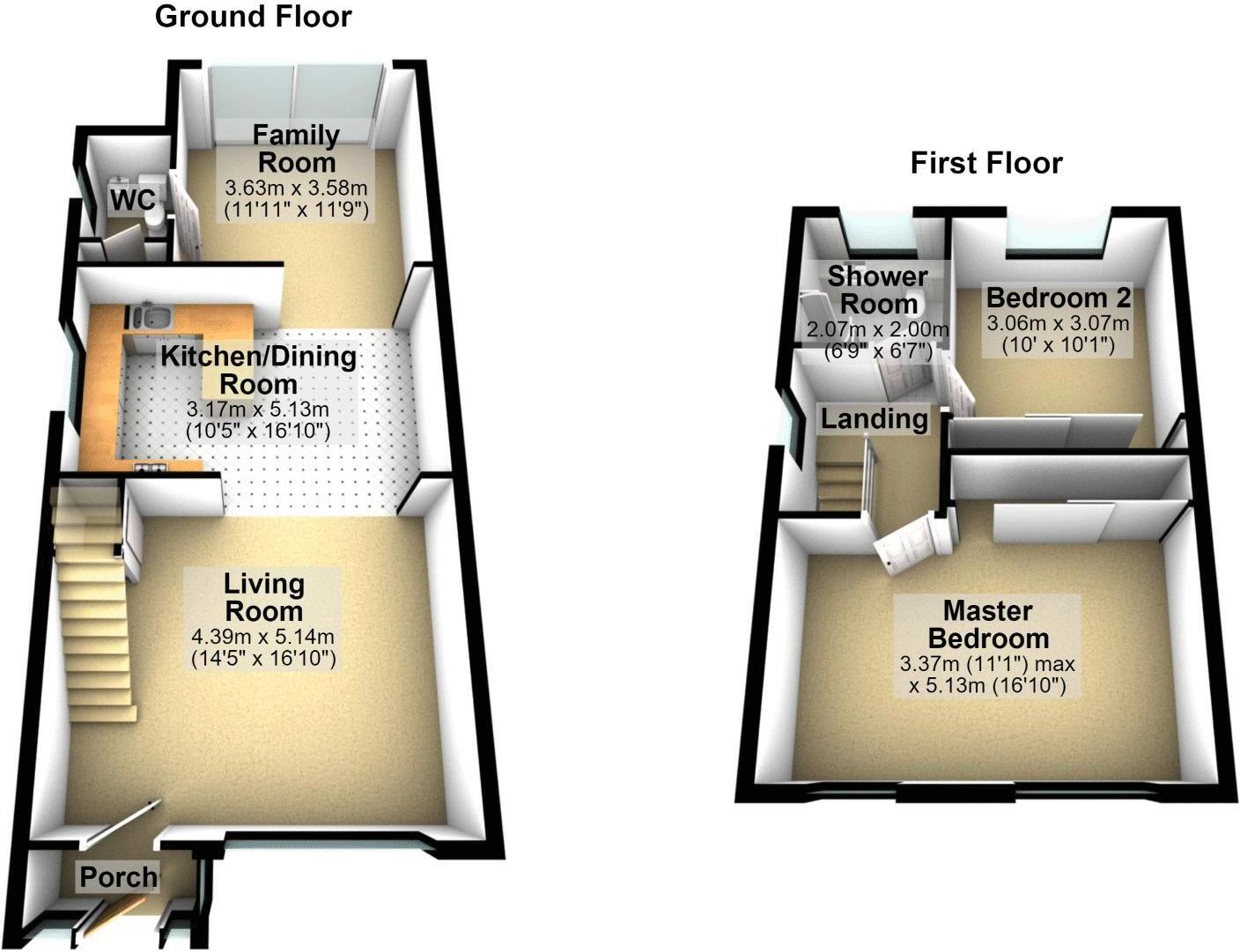 Eskdale Avenue, Blackrod, Bolton floorplan