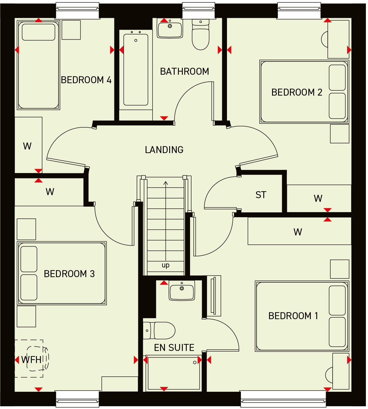 Paddock Lane, 
Halifax, 
West Yorkshire, 
HX2 0NT floorplan