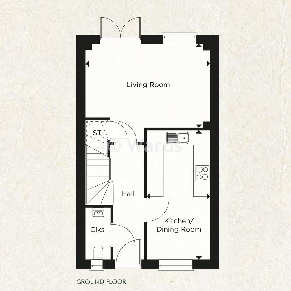 The Locke, Scholars Place, Dunlin Walk, Iwade, Sittingbourne, Kent floorplan