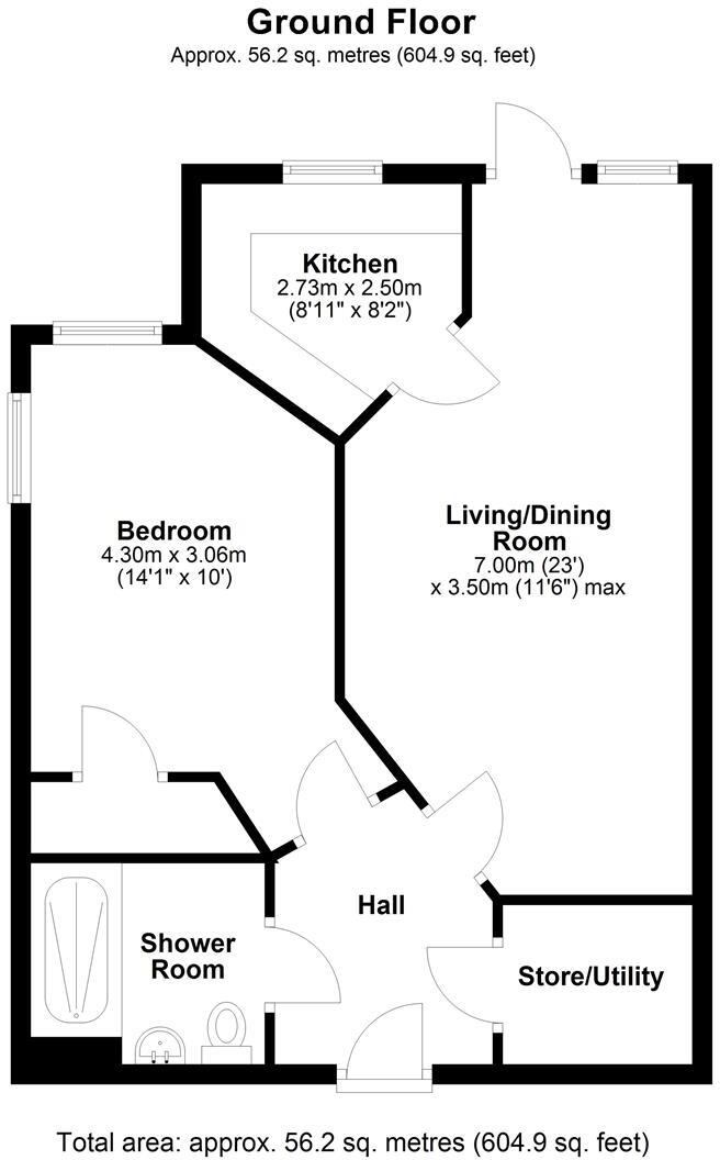 Summerfield Place, Wenlock Road, Shrewsbury floorplan