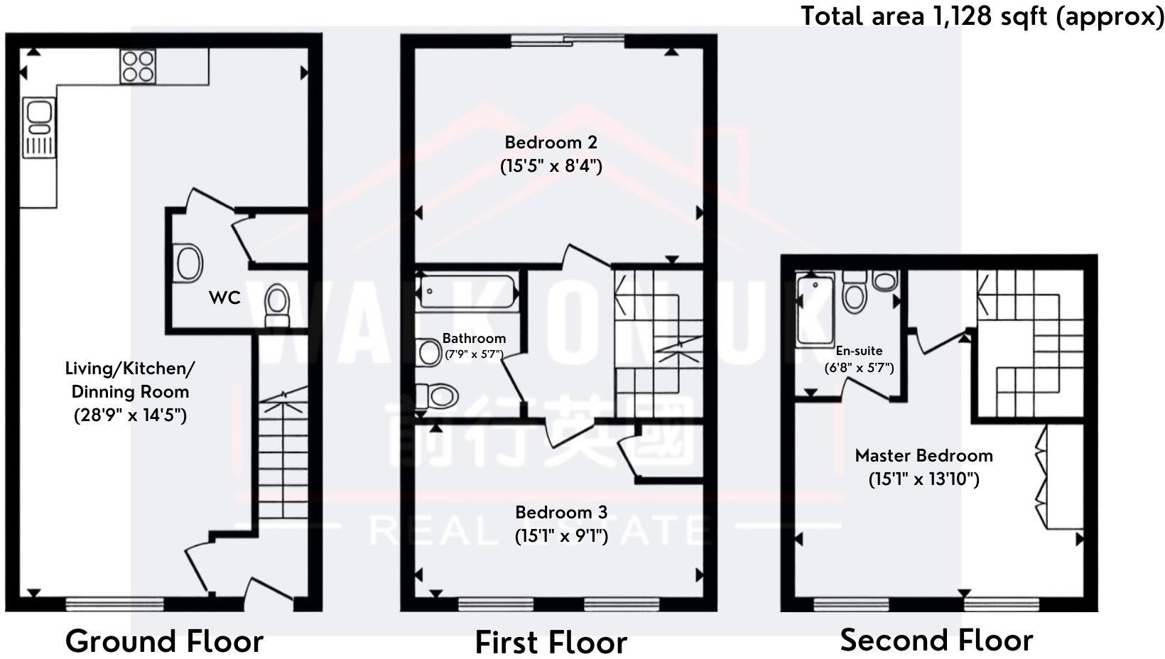 Nansen Street, Salford floorplan