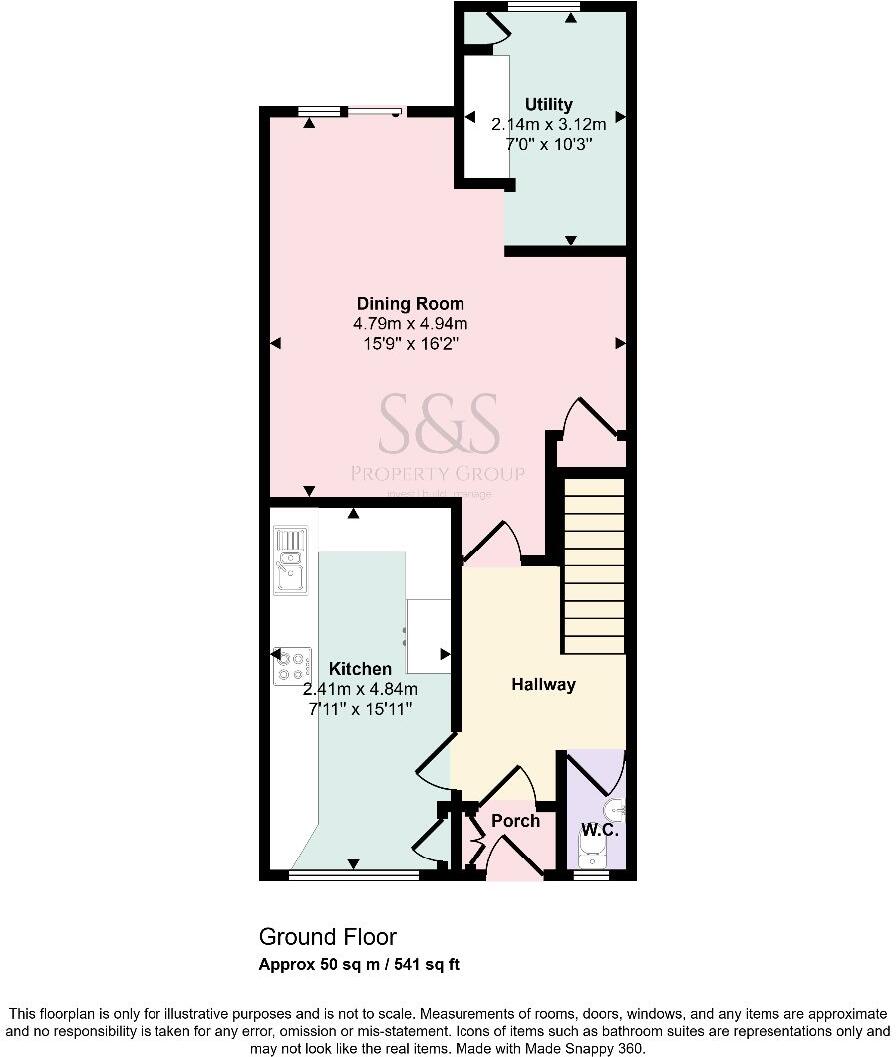 Oakham Mews, Salford floorplan